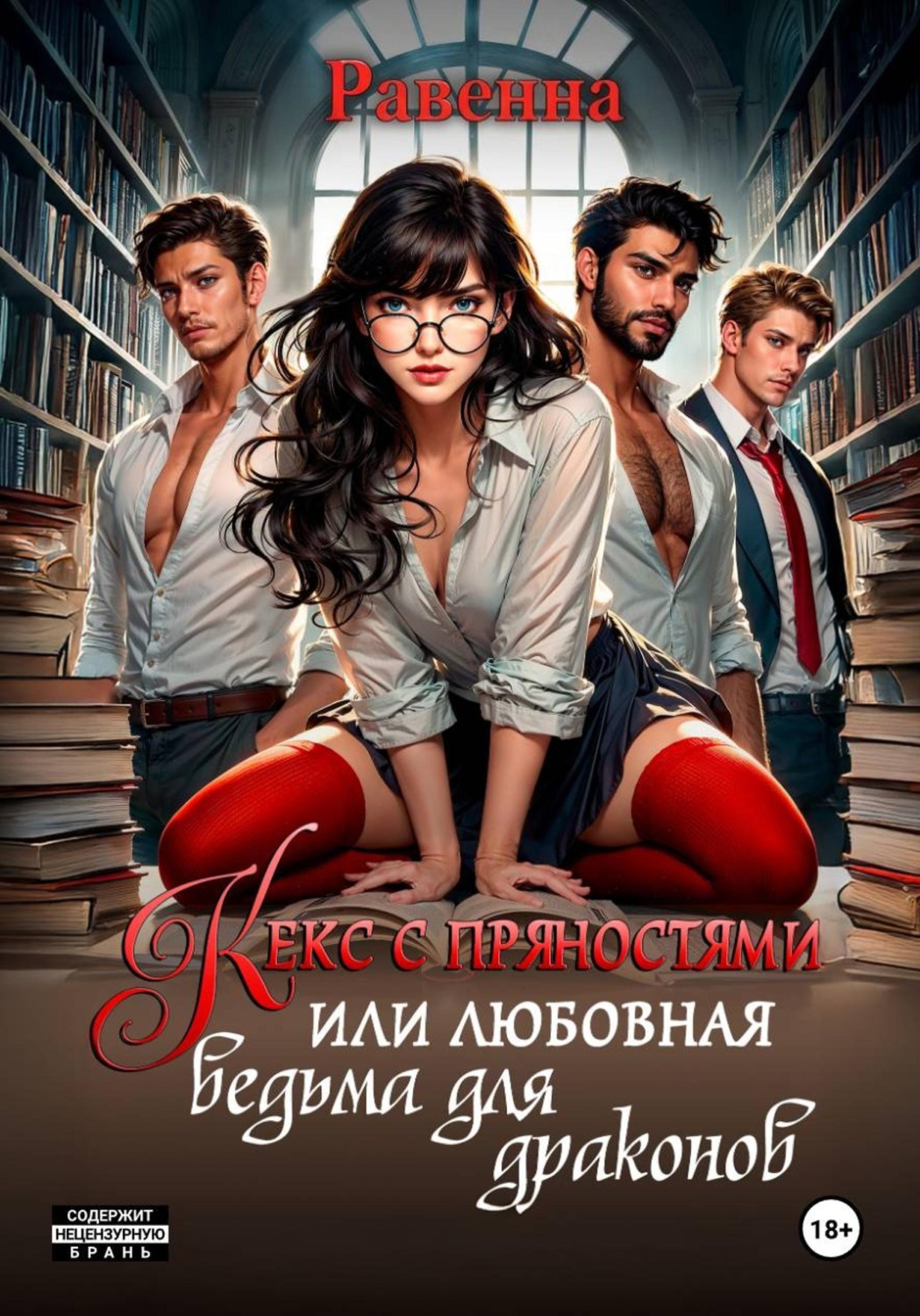 Обложка книги «Кекс с пряностями, или Любовная ведьма для драконов»
