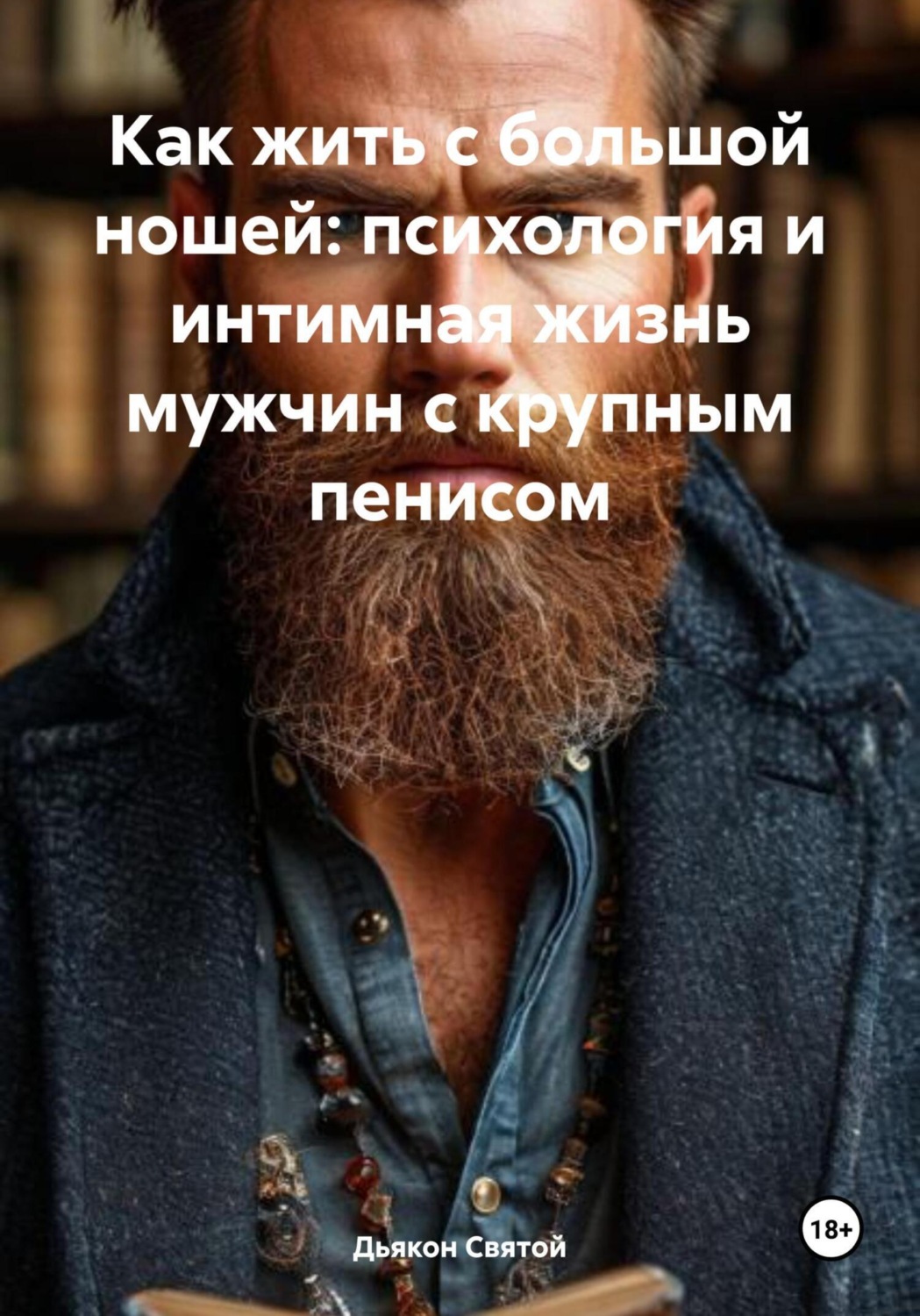 Обложка книги «Как жить с большой ношей: психология и интимная жизнь мужчин с крупным пенисом»