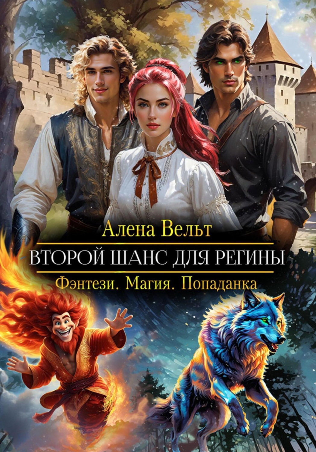 Обложка книги «Второй шанс для Регины»