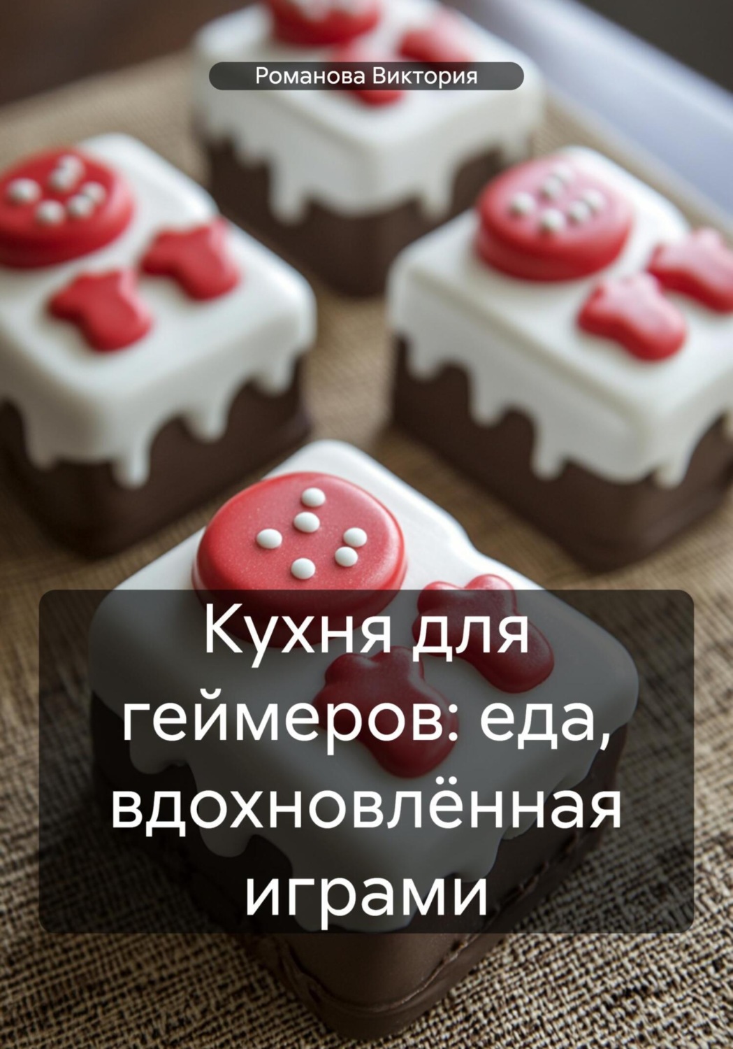Обложка книги «Кухня для геймеров: еда, вдохновлённая играми»
