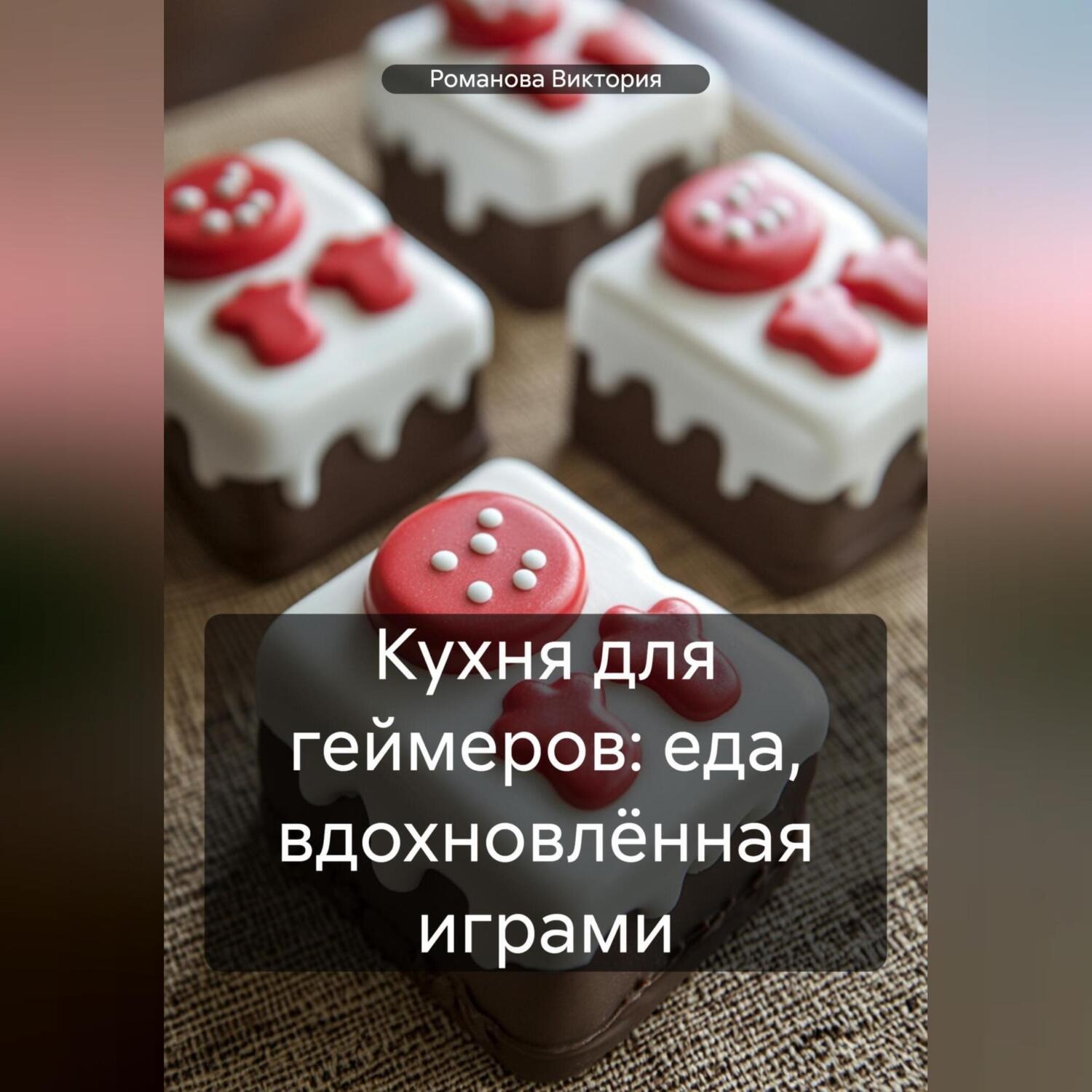 Обложка книги «Кухня для геймеров: еда, вдохновлённая играми»