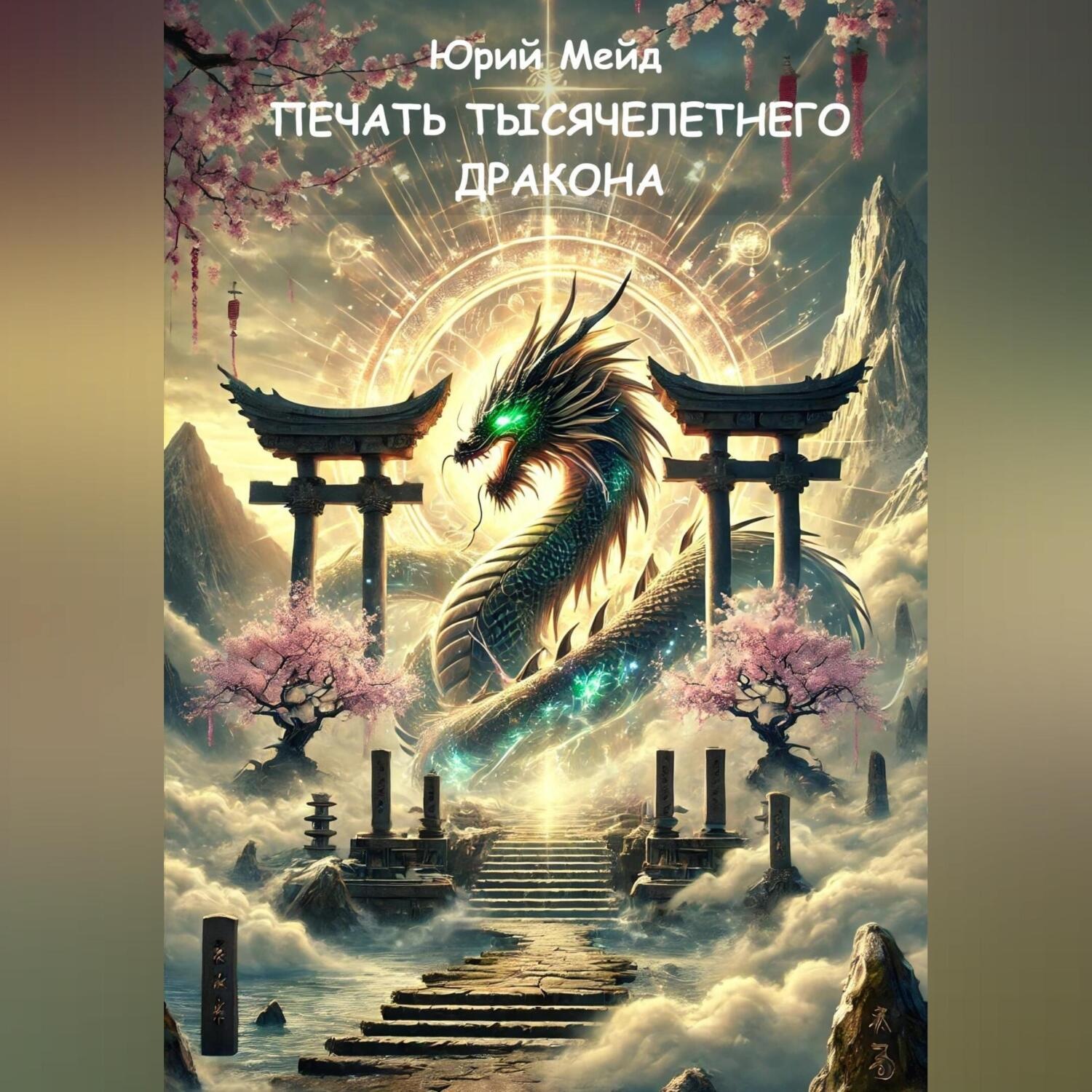 Обложка книги «Печать тысячелетнего дракона»