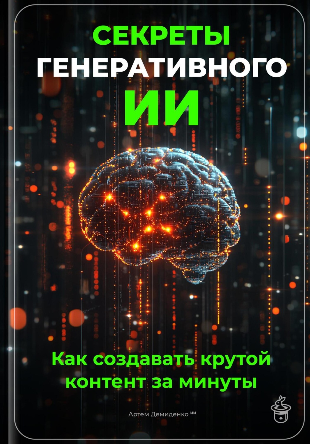 Обложка книги «Секреты генеративного ИИ: Как создавать крутой контент за минуты»