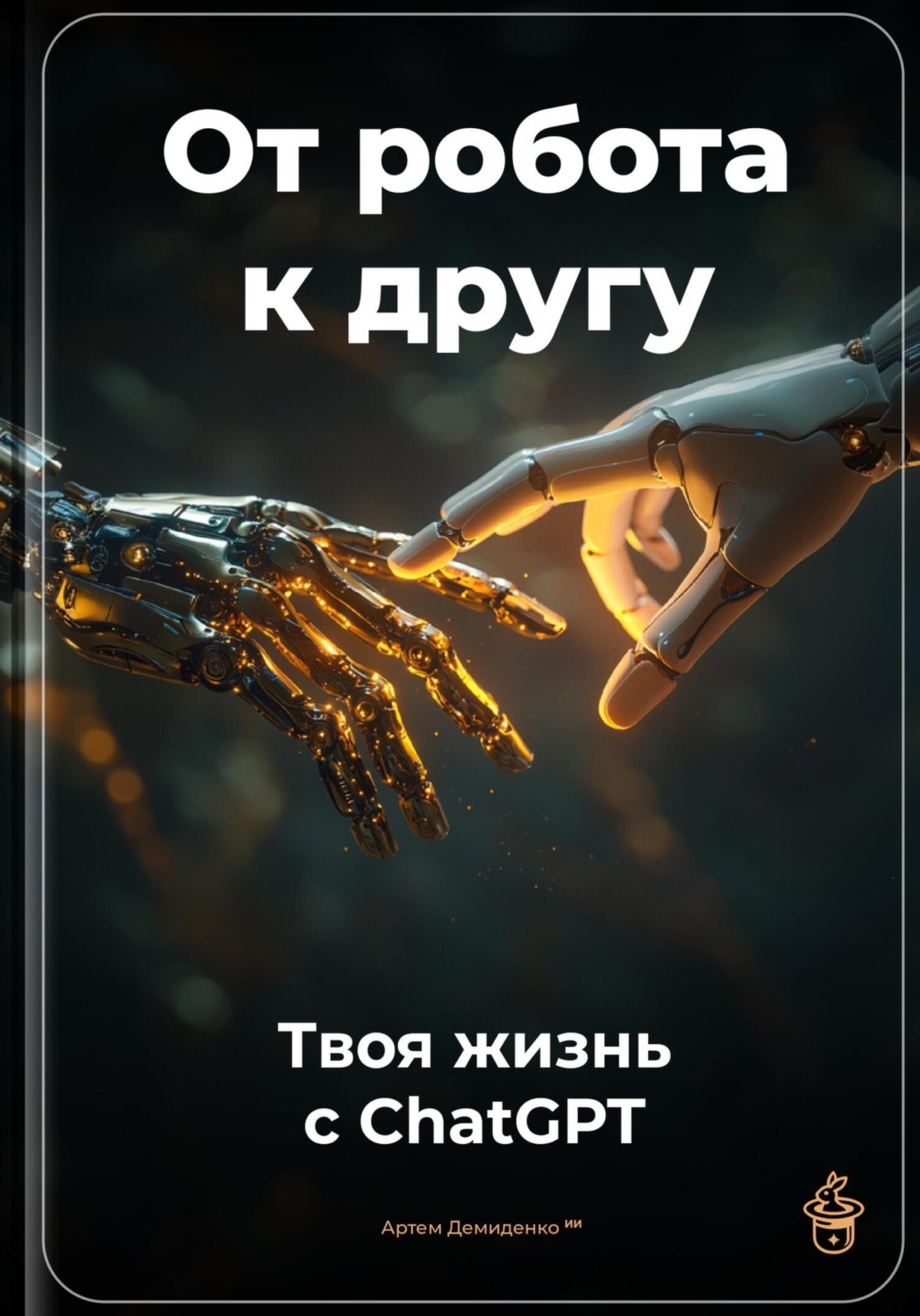Обложка книги «От робота к другу: Твоя жизнь с ChatGPT»