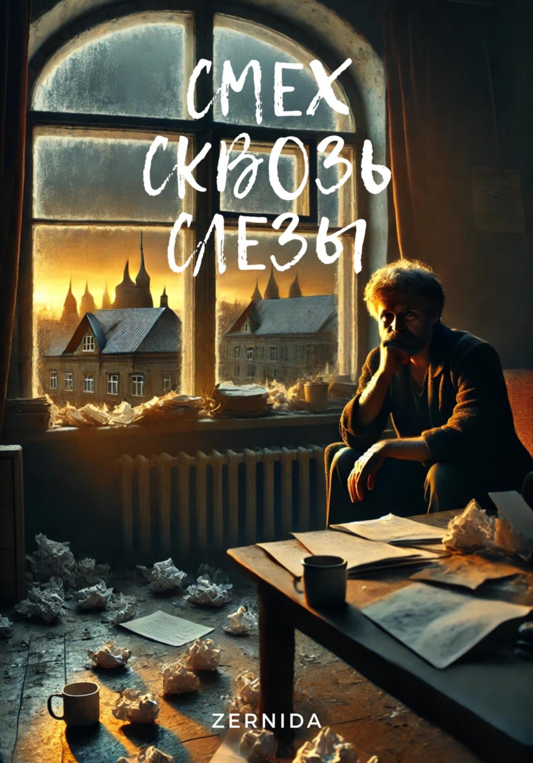 Обложка книги «Смех сквозь слёзы»
