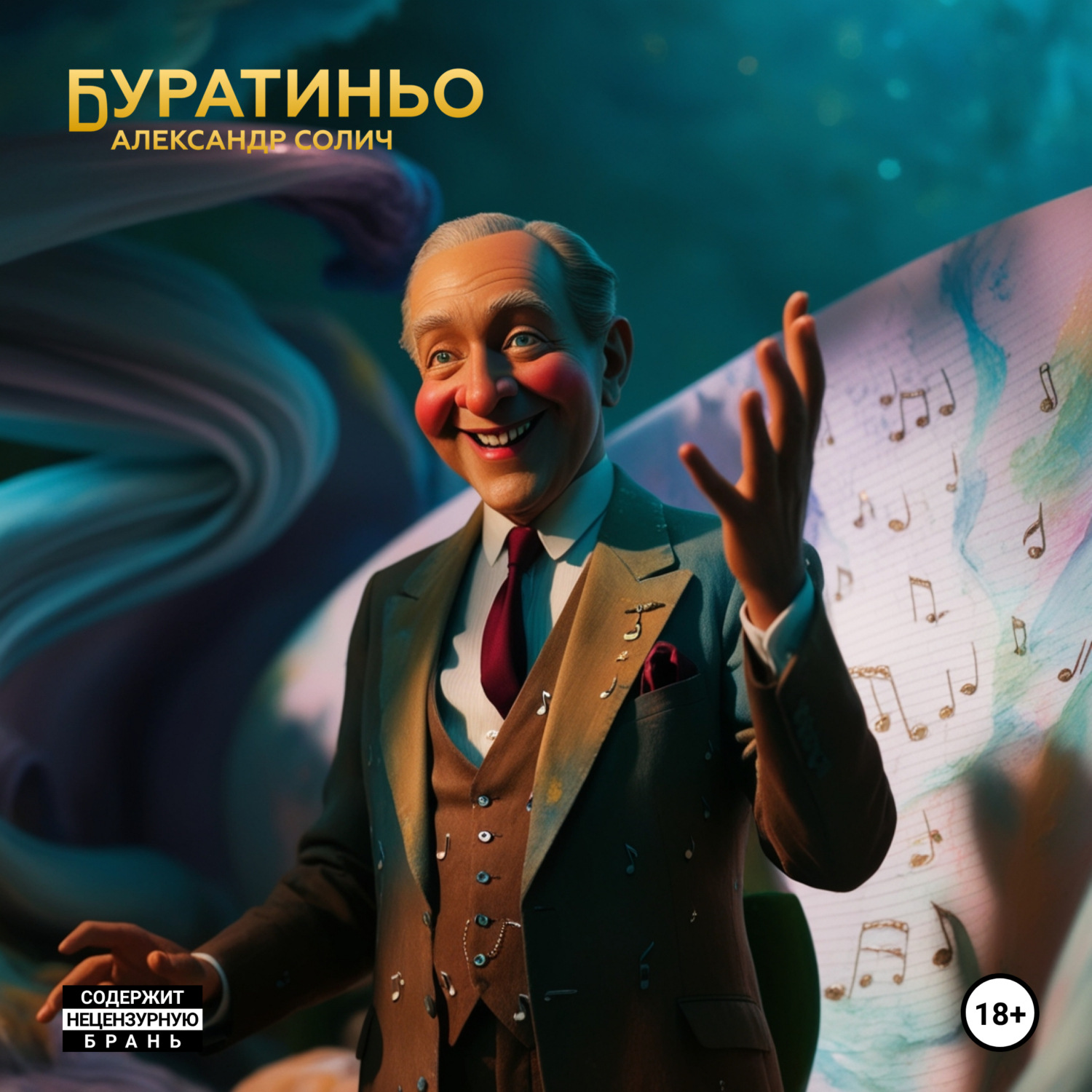 Обложка книги «Буратиньо»
