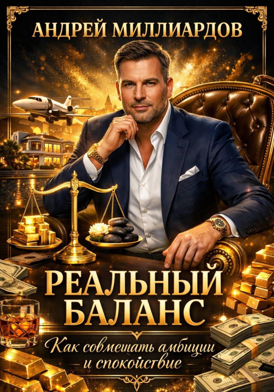 Обложка книги «Реальный баланс. Как совмещать амбиции и спокойствие»