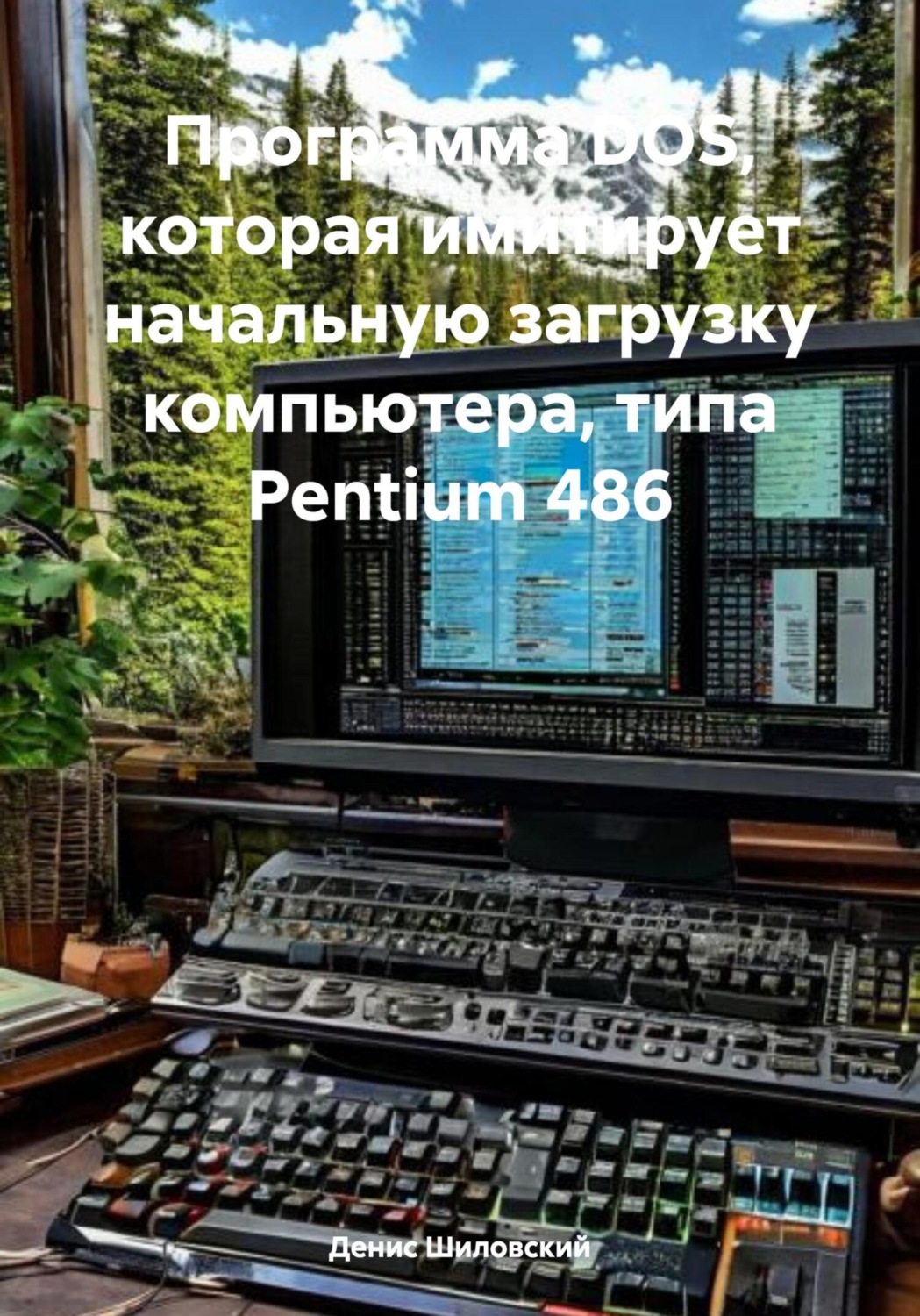 Обложка книги «Программа DOS, которая имитирует начальную загрузку компьютера, типа Pentium 486»