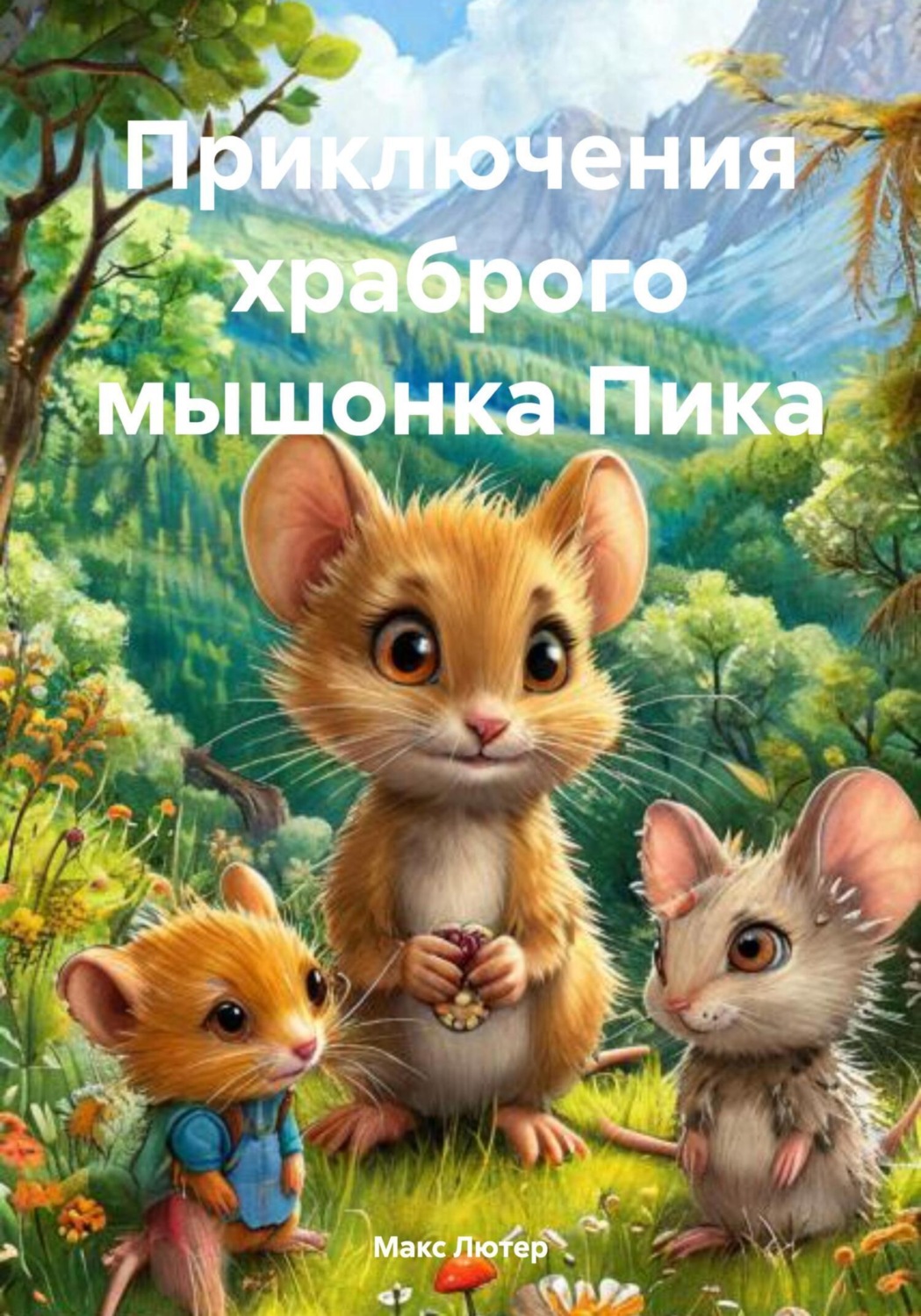 Обложка книги «Приключения храброго мышонка Пика»