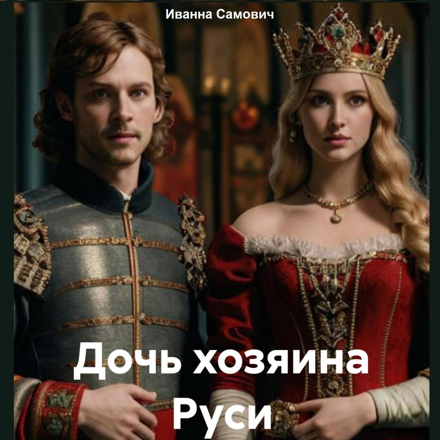 Обложка книги «Дочь хозяина Руси»
