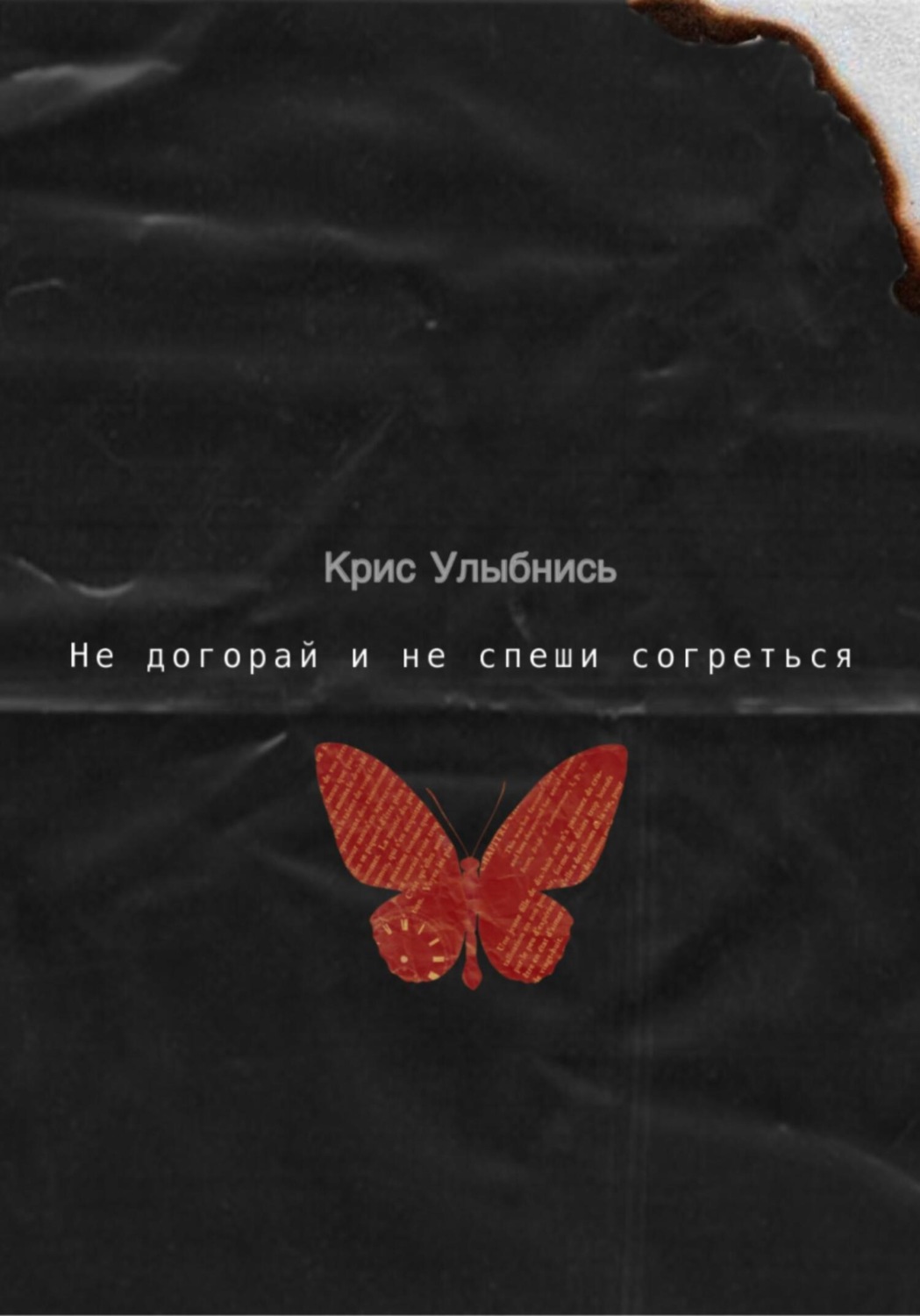 Обложка книги «Не догорай и не спеши согреться»