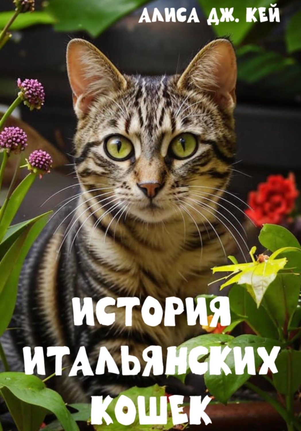 Обложка книги «История итальянских кошек»