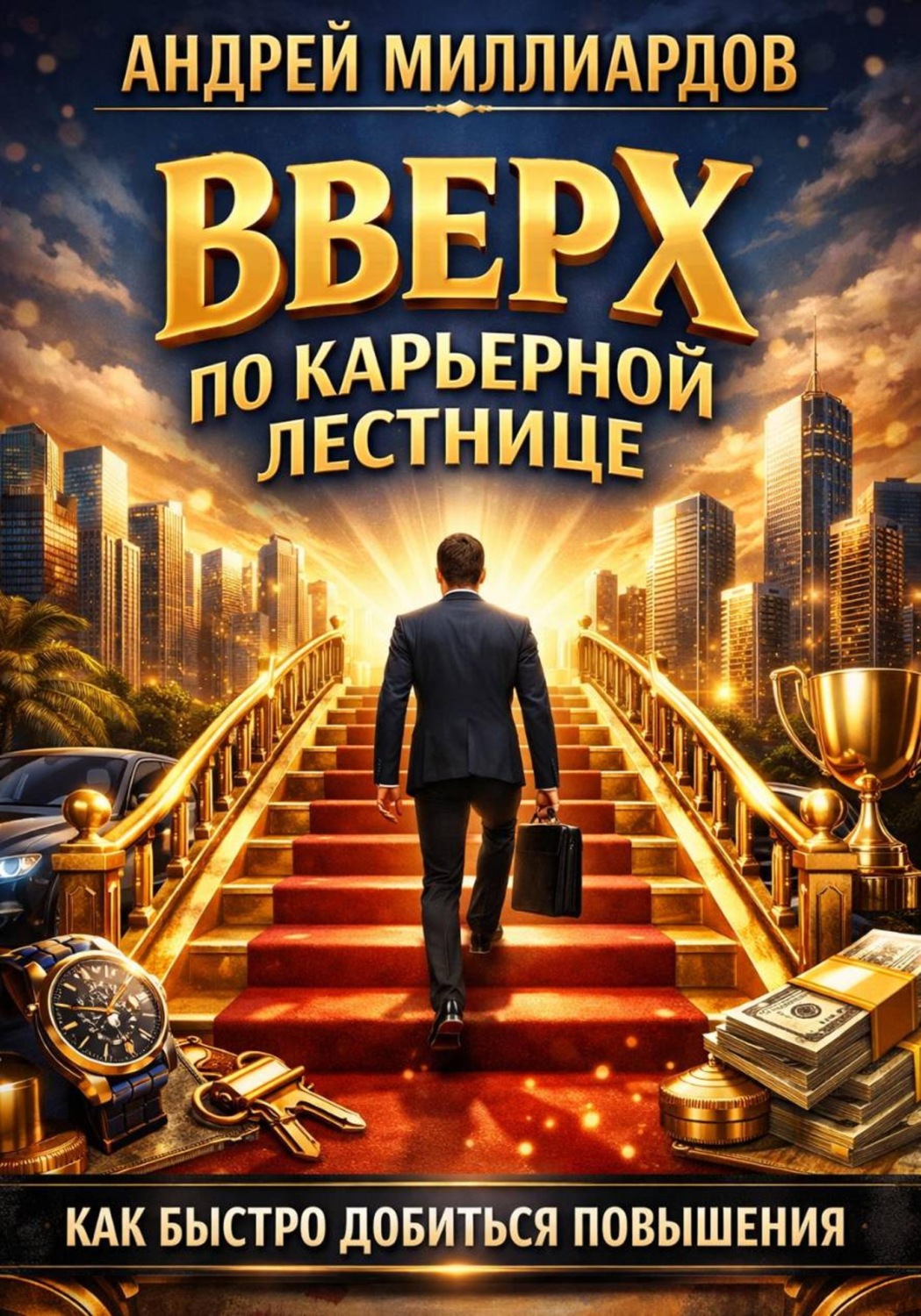 Обложка книги «Вверх по карьерной лестнице. Как быстро добиться повышения»