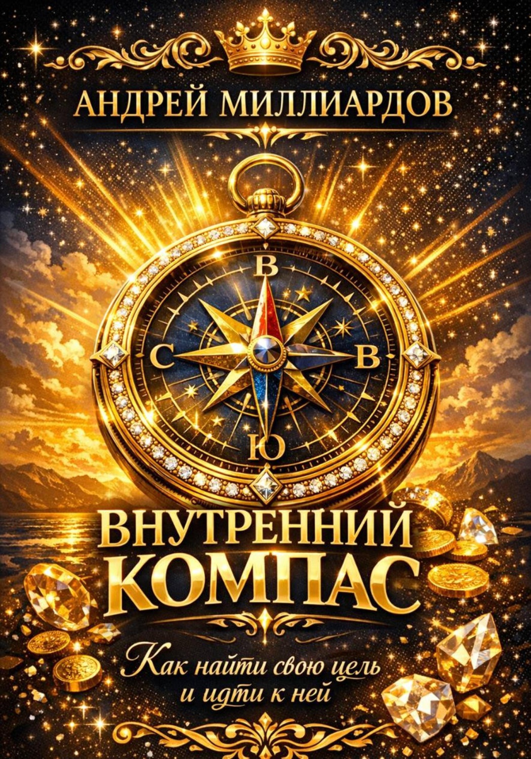 Обложка книги «Внутренний компас. Как найти свою цель и идти к ней»