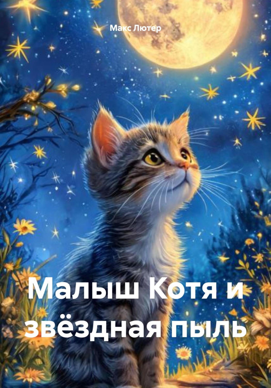 Обложка книги «Малыш Котя и звёздная пыль»