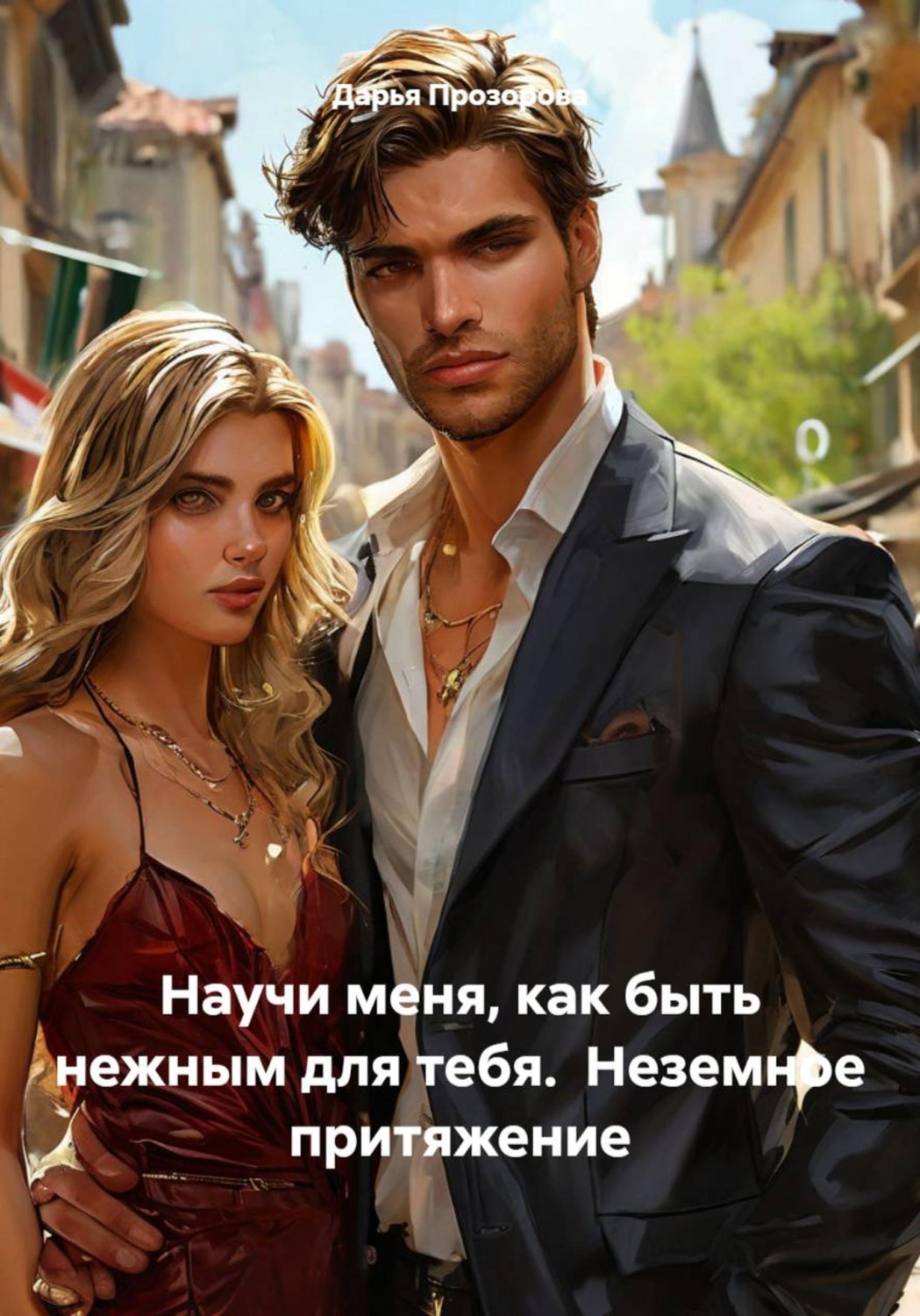 Обложка книги «Научи меня, как быть нежным для тебя. Неземное притяжение»