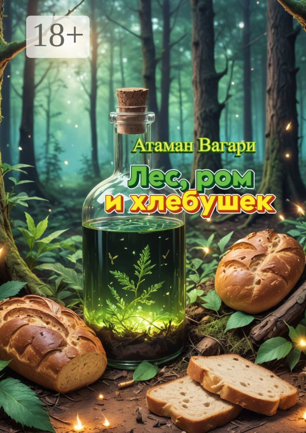 Обложка книги «Лес, ром и хлебушек»