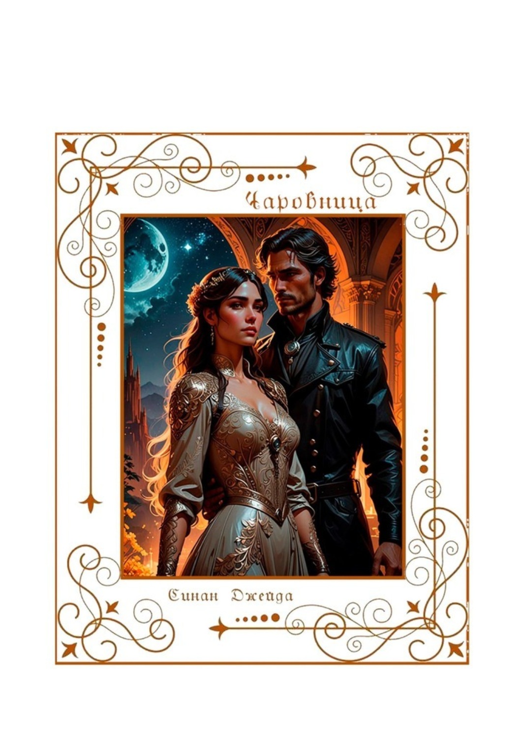 Обложка книги «Чаровница»