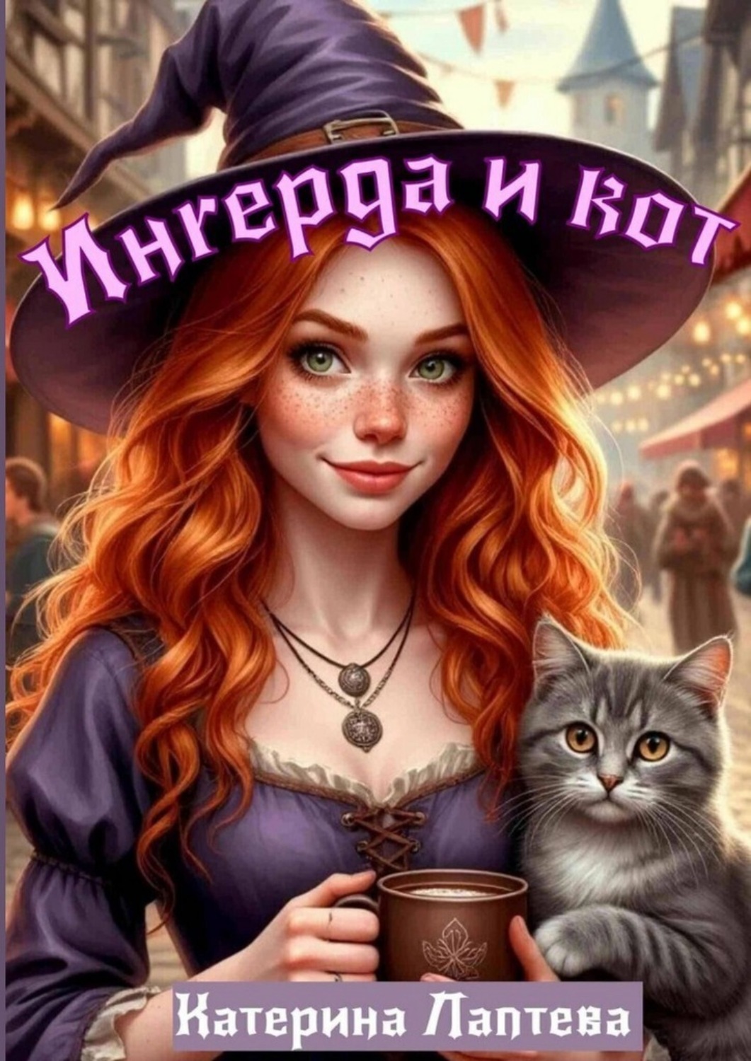 Обложка книги «Ингерда и кот»