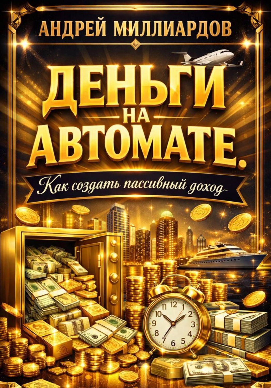 Обложка книги «Деньги на автомате. Как создать пассивный доход»
