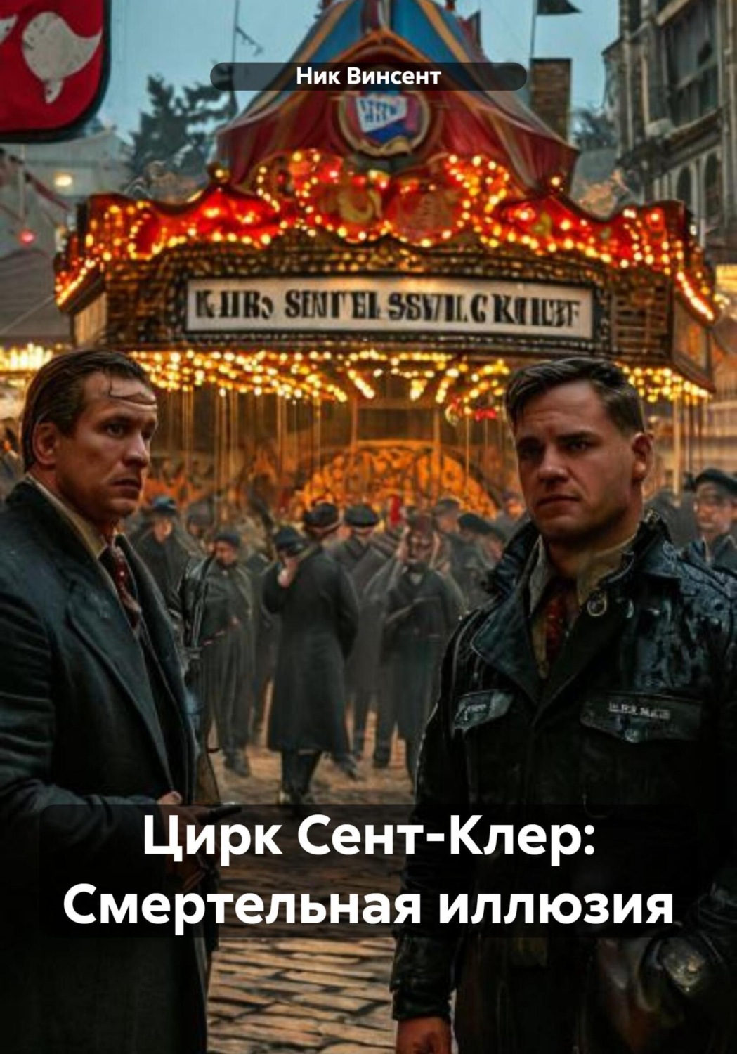 Обложка книги «Цирк Сент-Клер: Смертельная иллюзия»