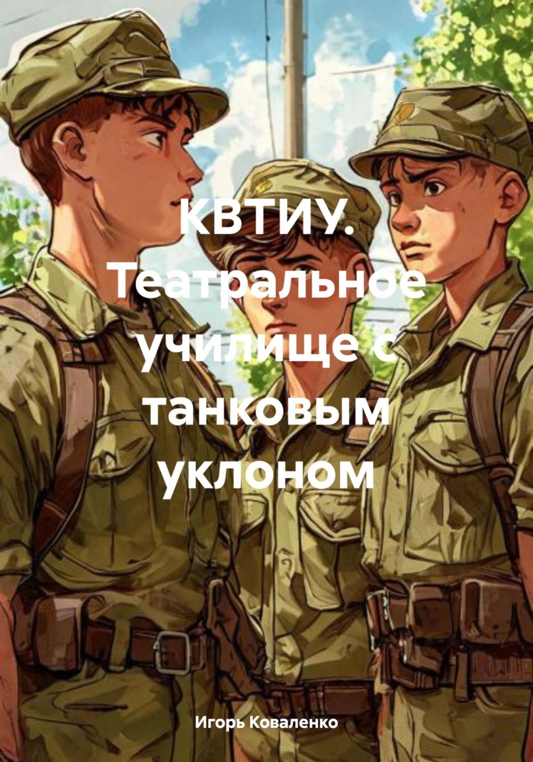 Обложка книги «КВТИУ. Театральное училище с танковым уклоном»