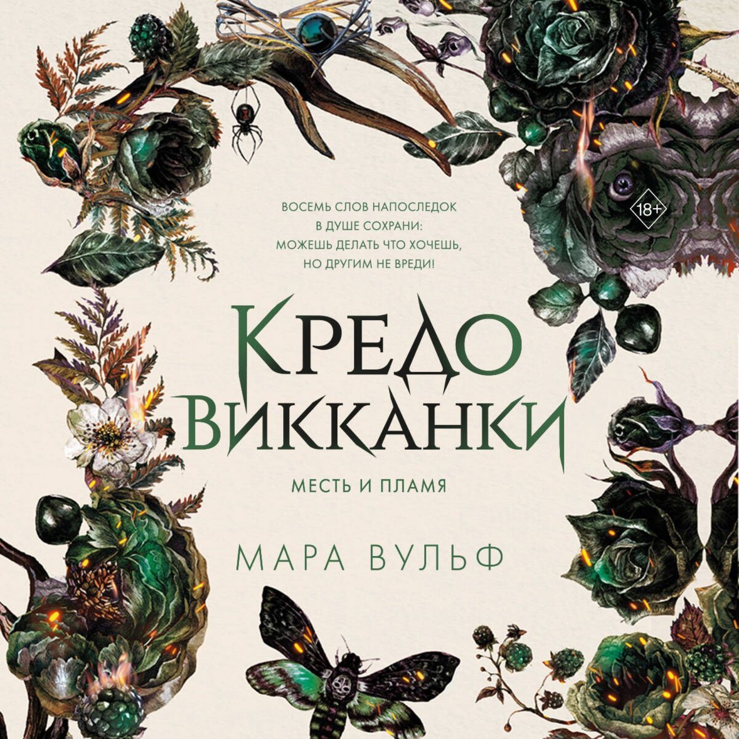 Обложка книги «Кредо викканки. Месть и пламя»