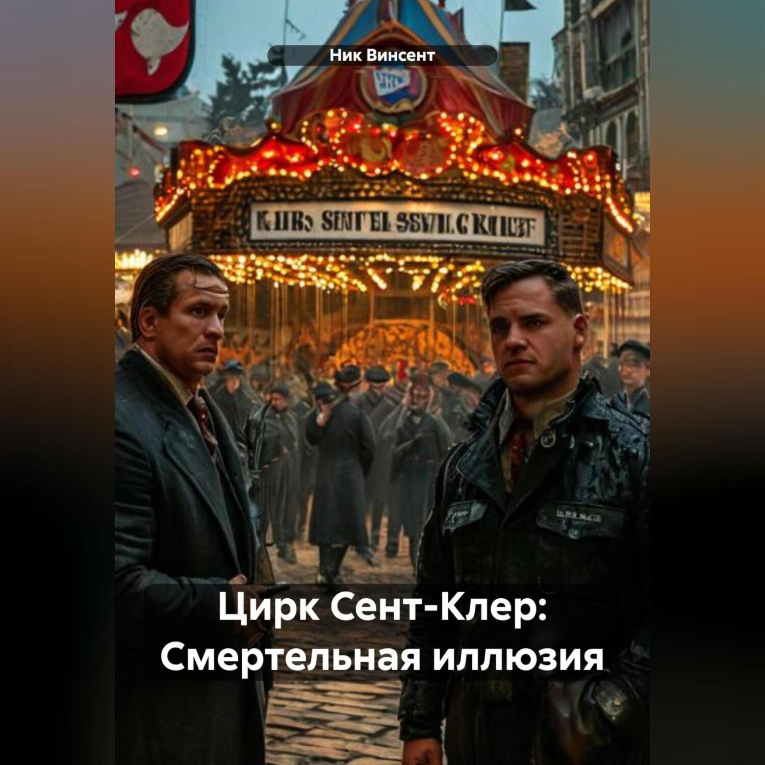 Обложка книги «Цирк Сент-Клер: Смертельная иллюзия»