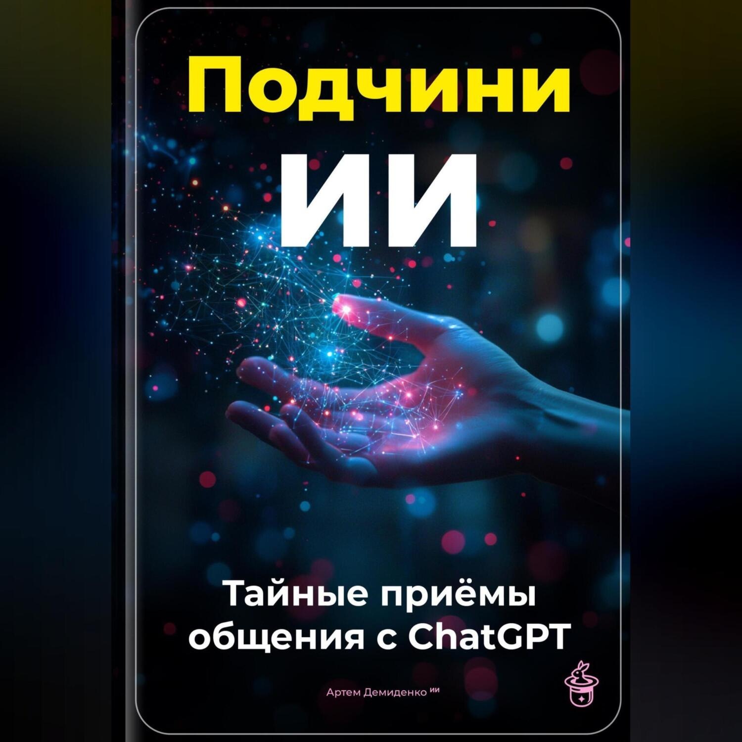 Обложка книги «Подчини ИИ: Тайные приёмы общения с ChatGPT»