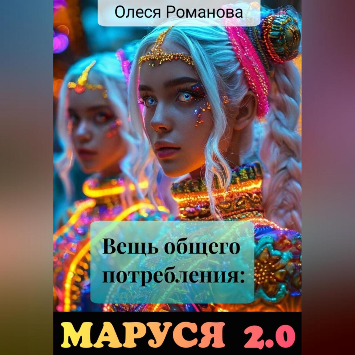 Обложка книги «Вещь общего потребления: Маруся 2.0»