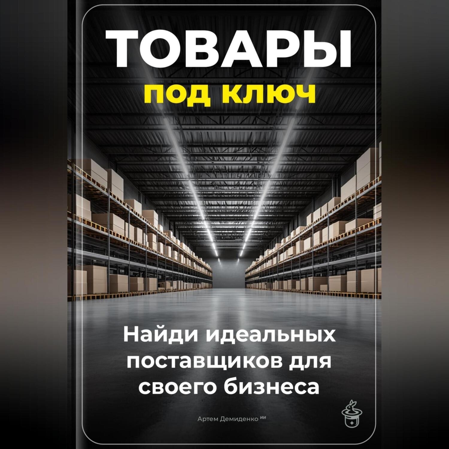 Обложка книги «Товары под ключ: Найди идеальных поставщиков для своего бизнеса»