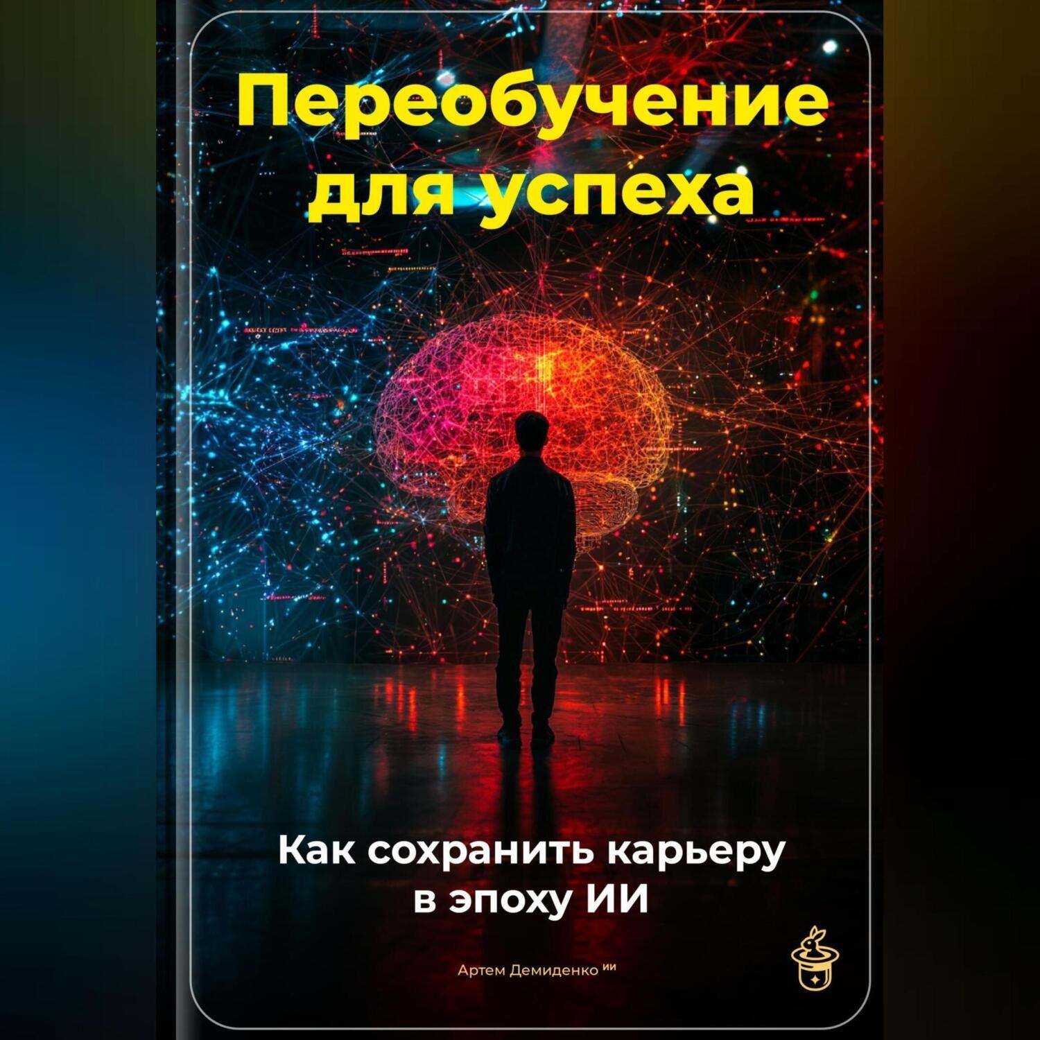 Обложка книги «Переобучение для успеха: Как сохранить карьеру в эпоху ИИ»