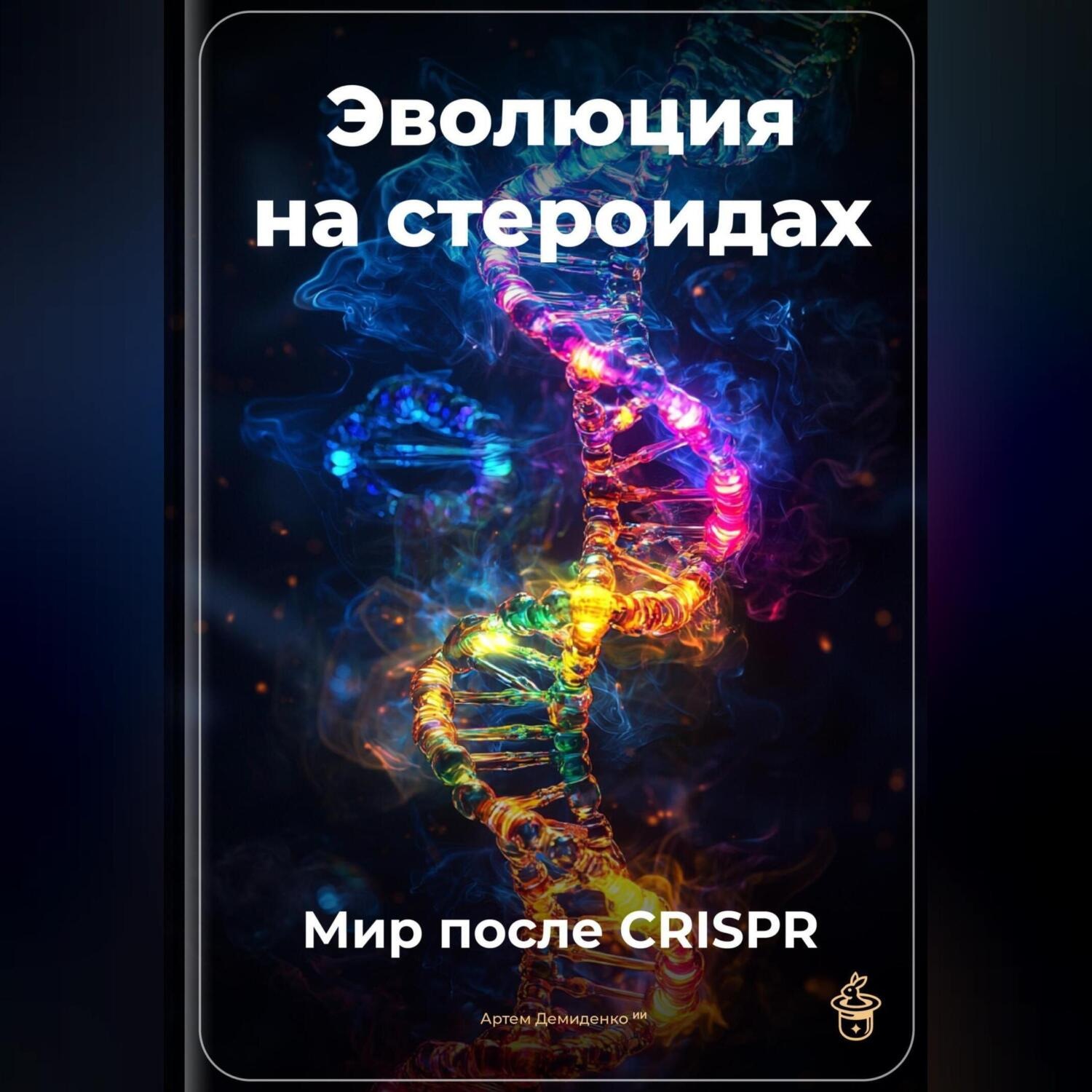 Обложка книги «Эволюция на стероидах: Мир после CRISPR»