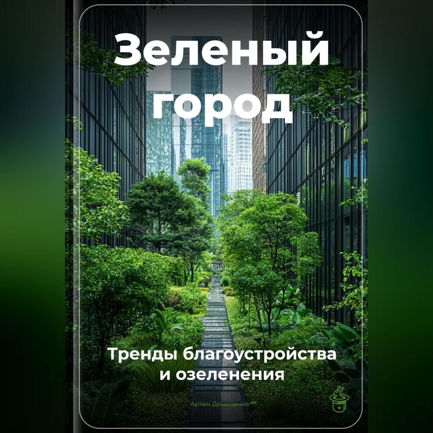 Обложка книги «Зеленый город: Тренды благоустройства и озеленения»