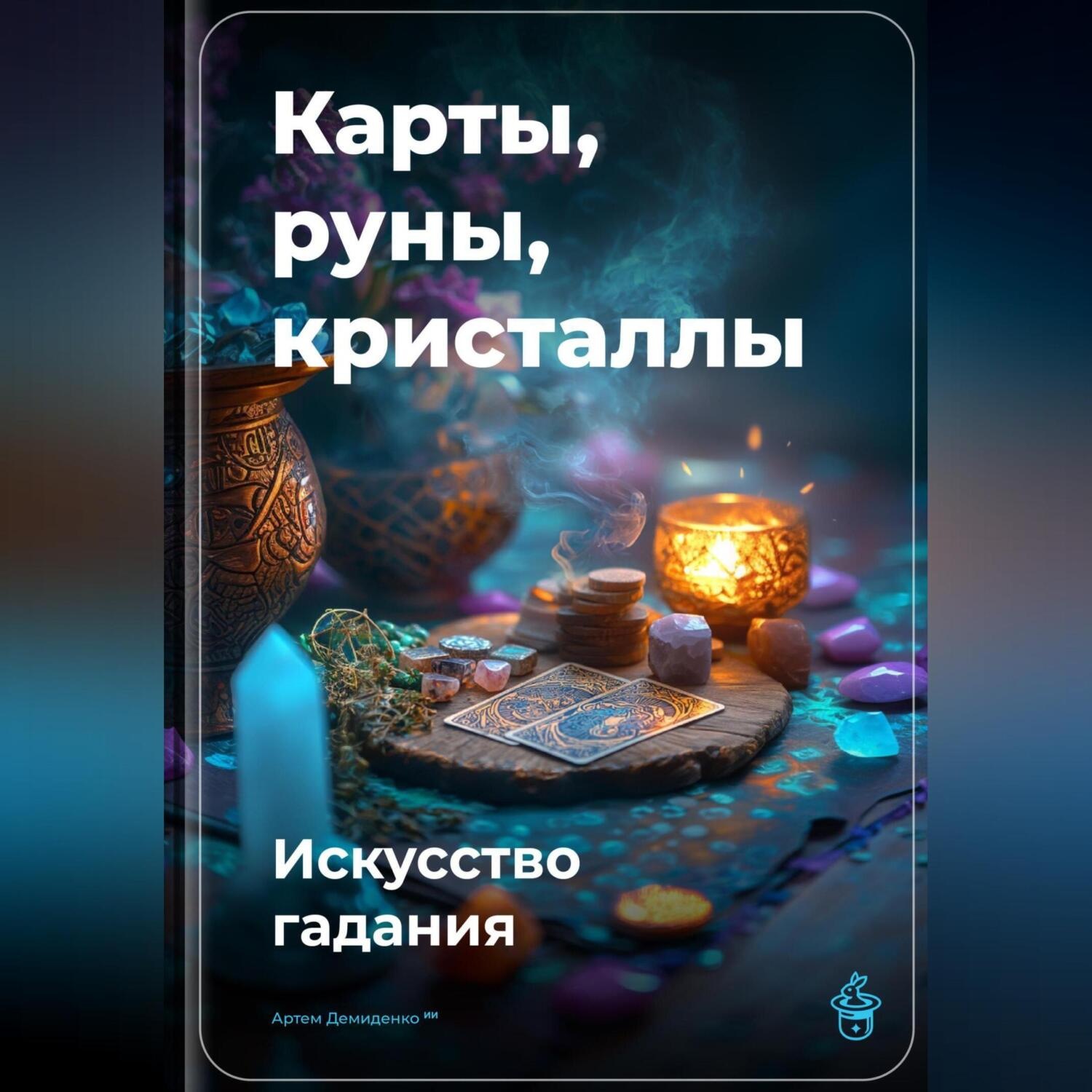 Обложка книги «Карты, руны, кристаллы: Искусство гадания»