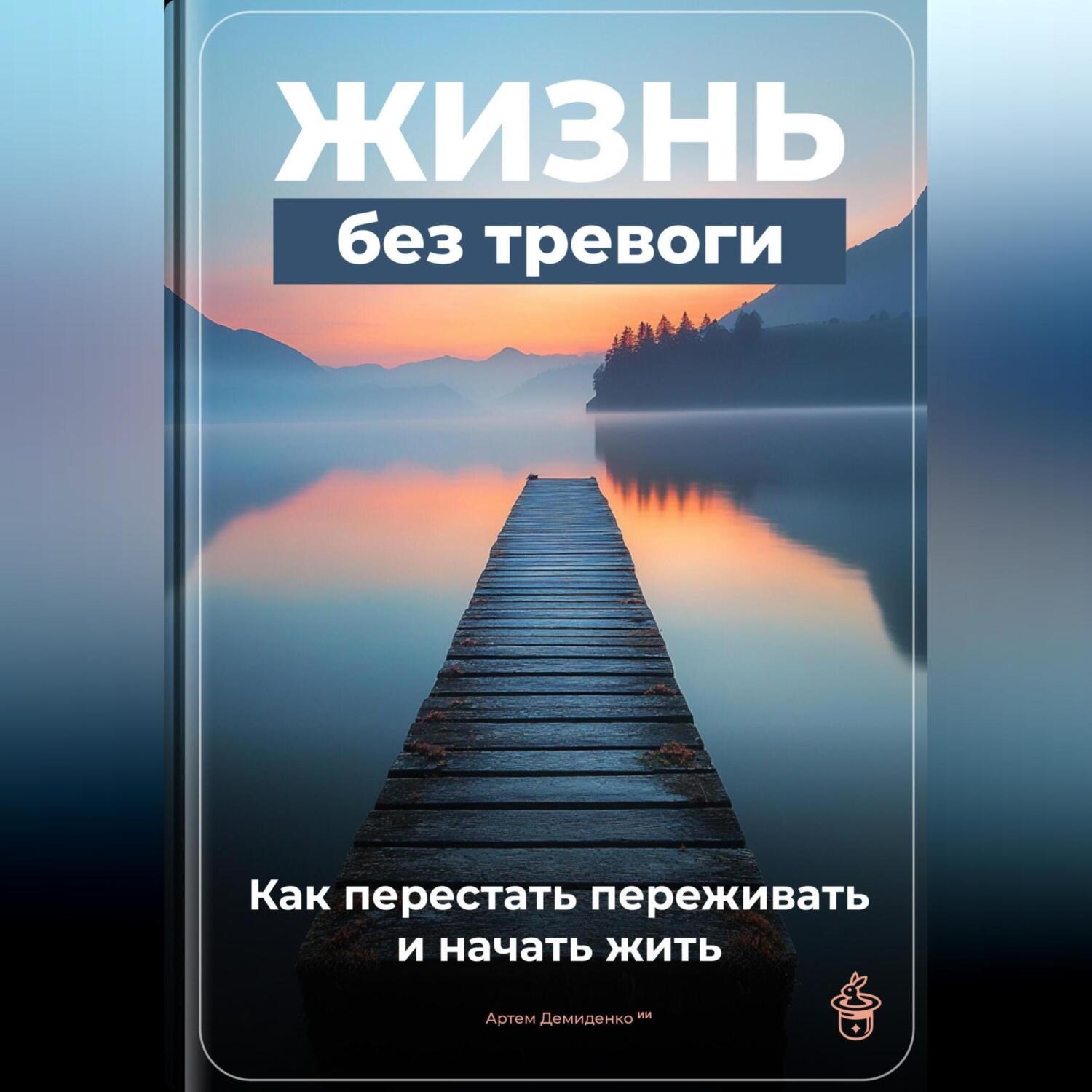 Обложка книги «Жизнь без тревоги: Как перестать переживать и начать жить»