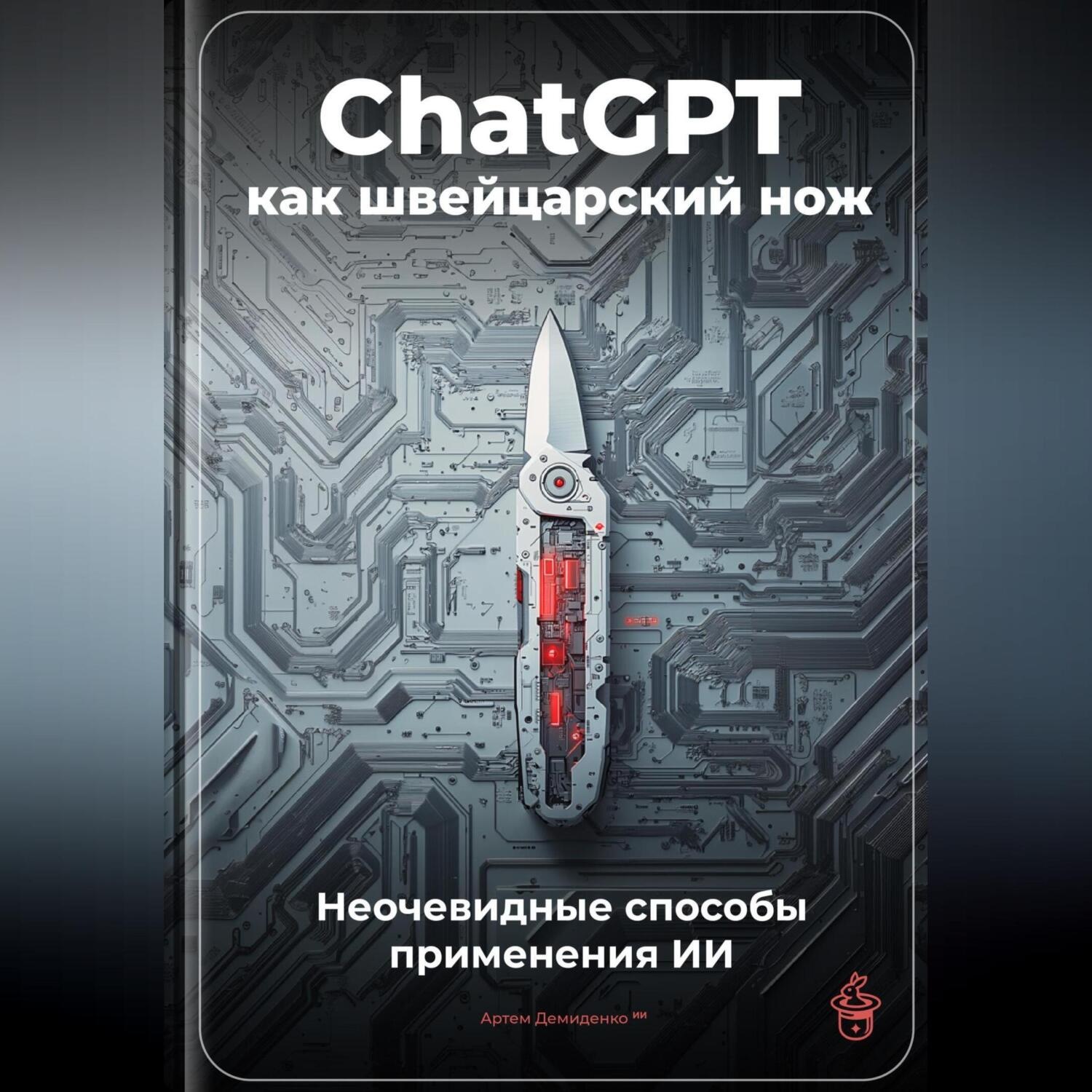 Обложка книги «ChatGPT как швейцарский нож: Неочевидные способы применения ИИ»