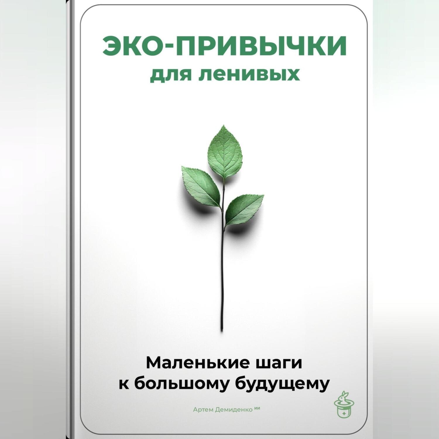 Обложка книги «Эко-привычки для ленивых: Маленькие шаги к большому будущему»