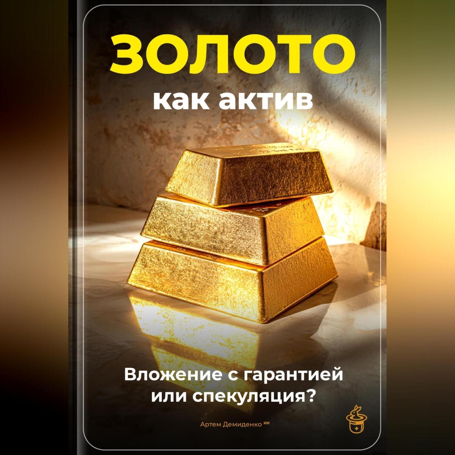 Обложка книги «Золото как актив: Вложение с гарантией или спекуляция?»