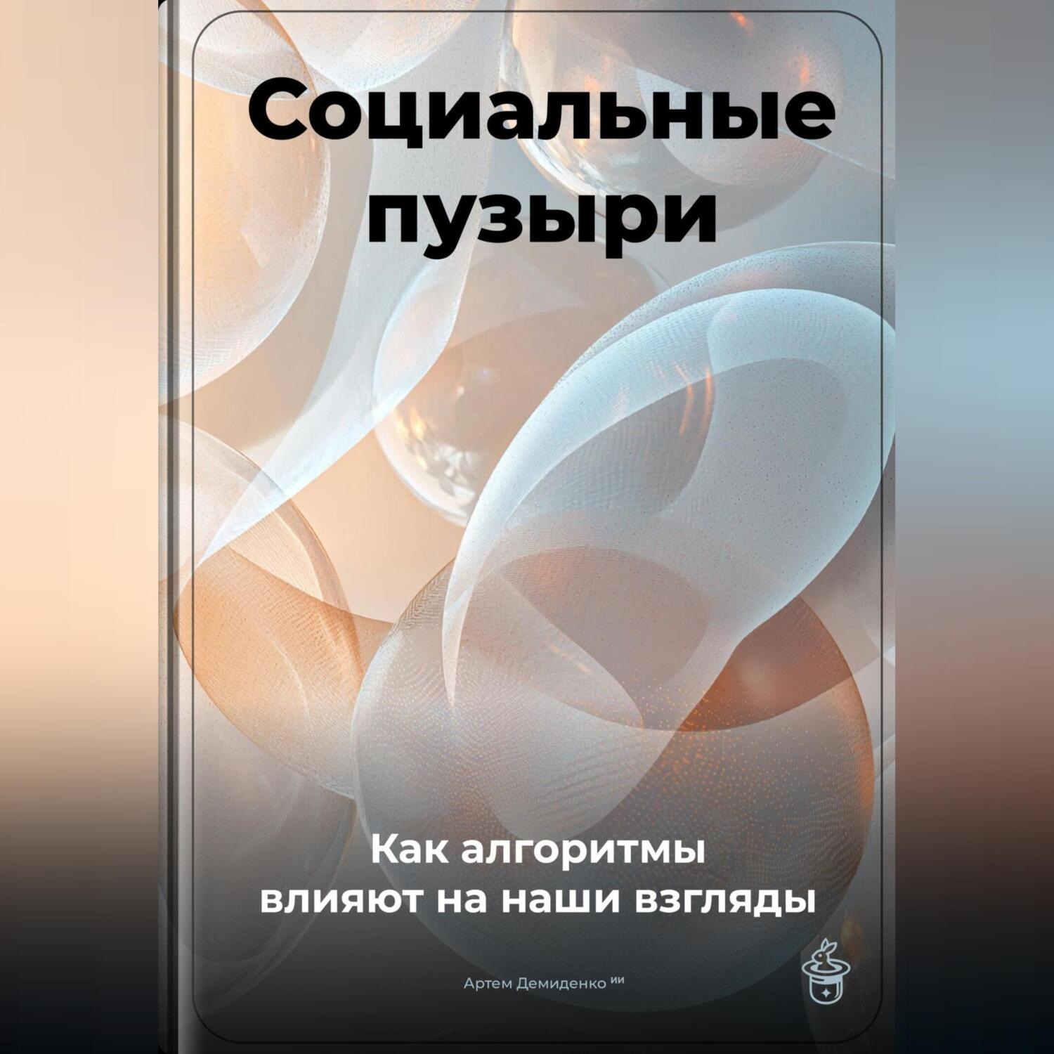 Обложка книги «Социальные пузыри: Как алгоритмы влияют на наши взгляды»