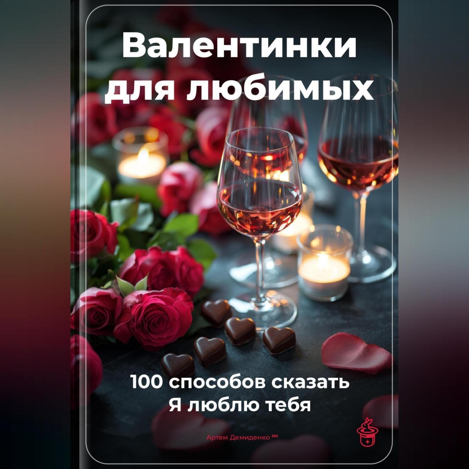 Обложка книги «Валентинки для любимых: 100 способов сказать Я люблю тебя»