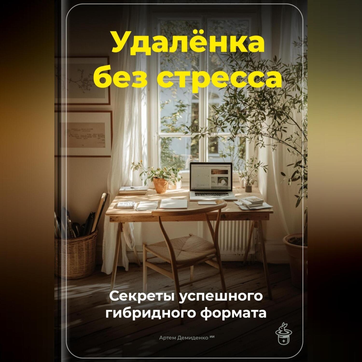 Обложка книги «Удалёнка без стресса: Секреты успешного гибридного формата»