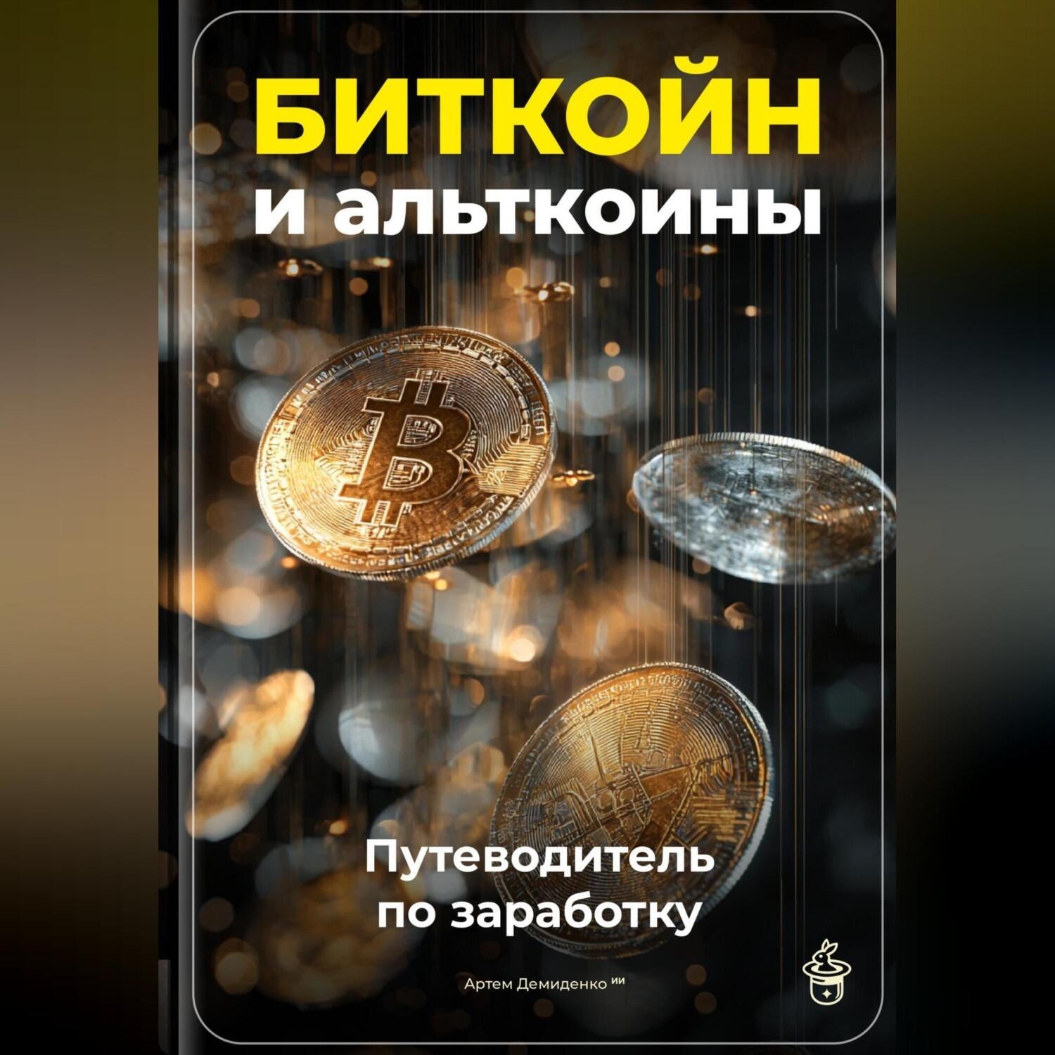 Обложка книги «Биткойн и альткоины: Путеводитель по заработку»