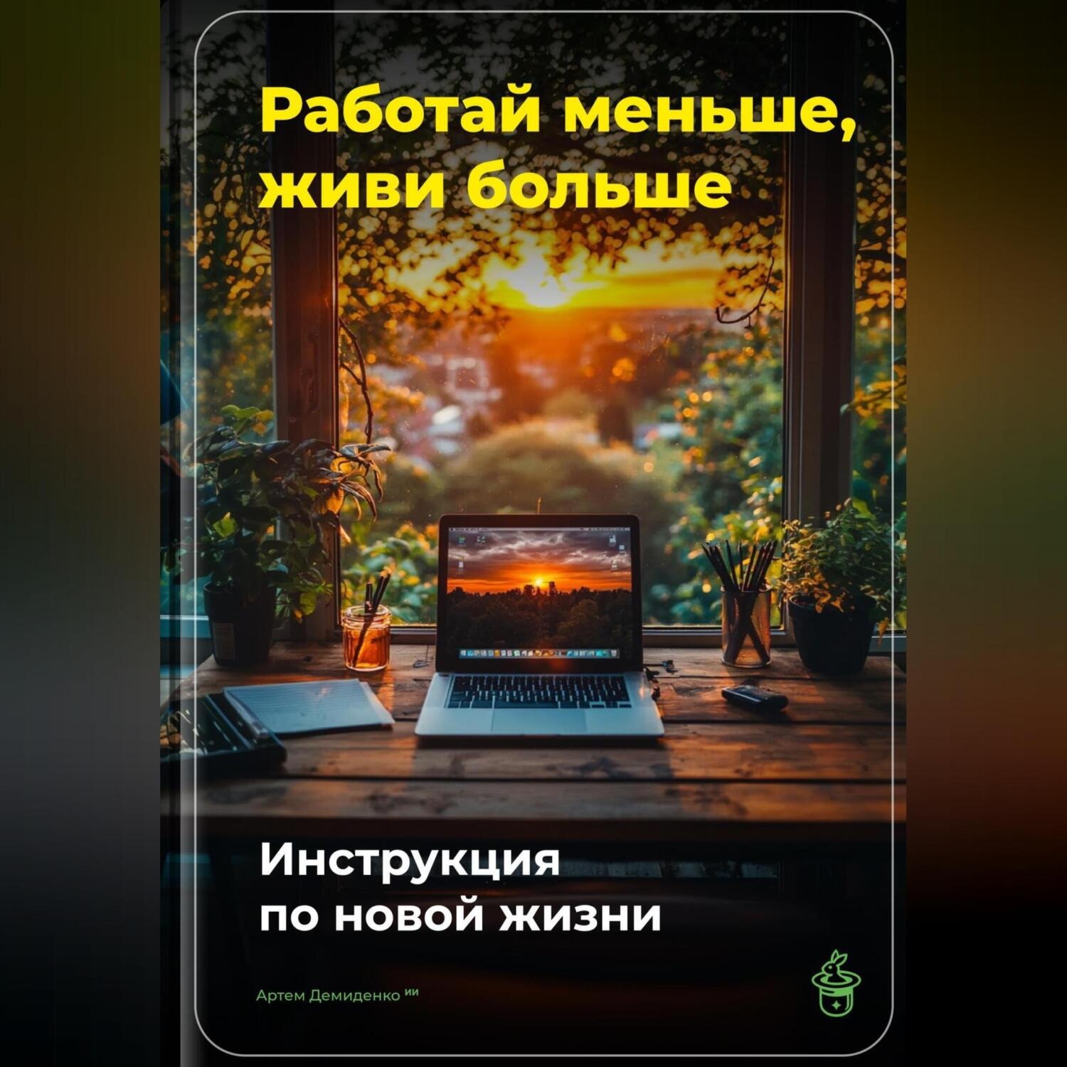 Обложка книги «Работай меньше, живи больше: Инструкция по новой жизни»