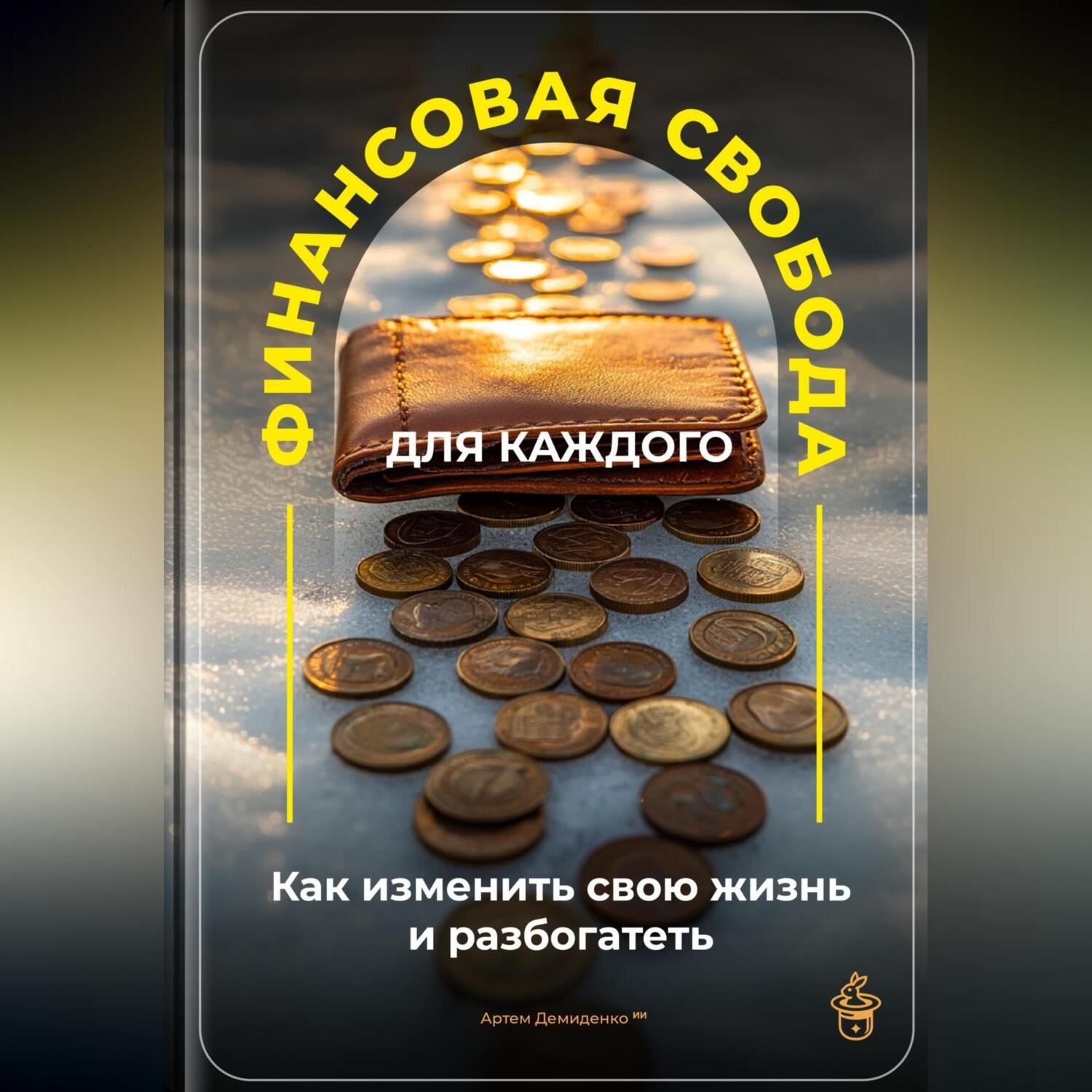 Обложка книги «Финансовая свобода для каждого: Как изменить свою жизнь и разбогатеть»