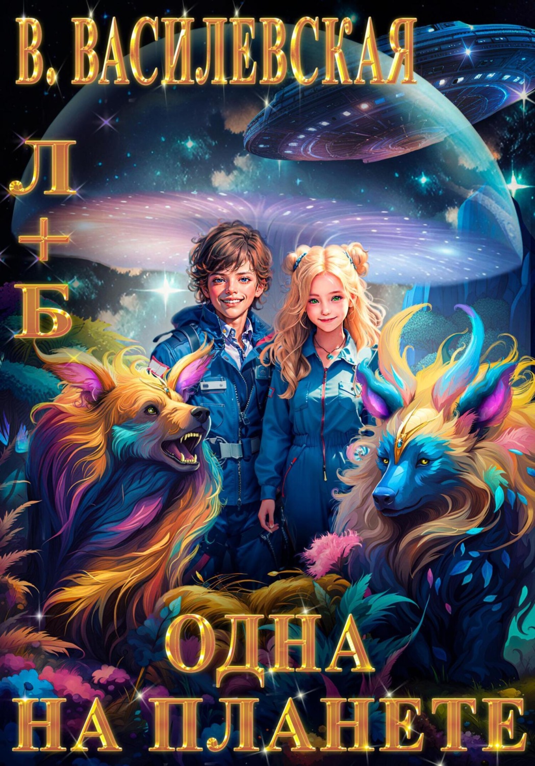Обложка книги «Л+Б. Одна на планете»