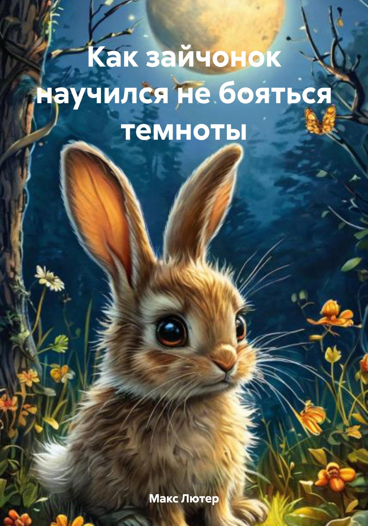 Обложка книги «Как зайчонок научился не бояться темноты»