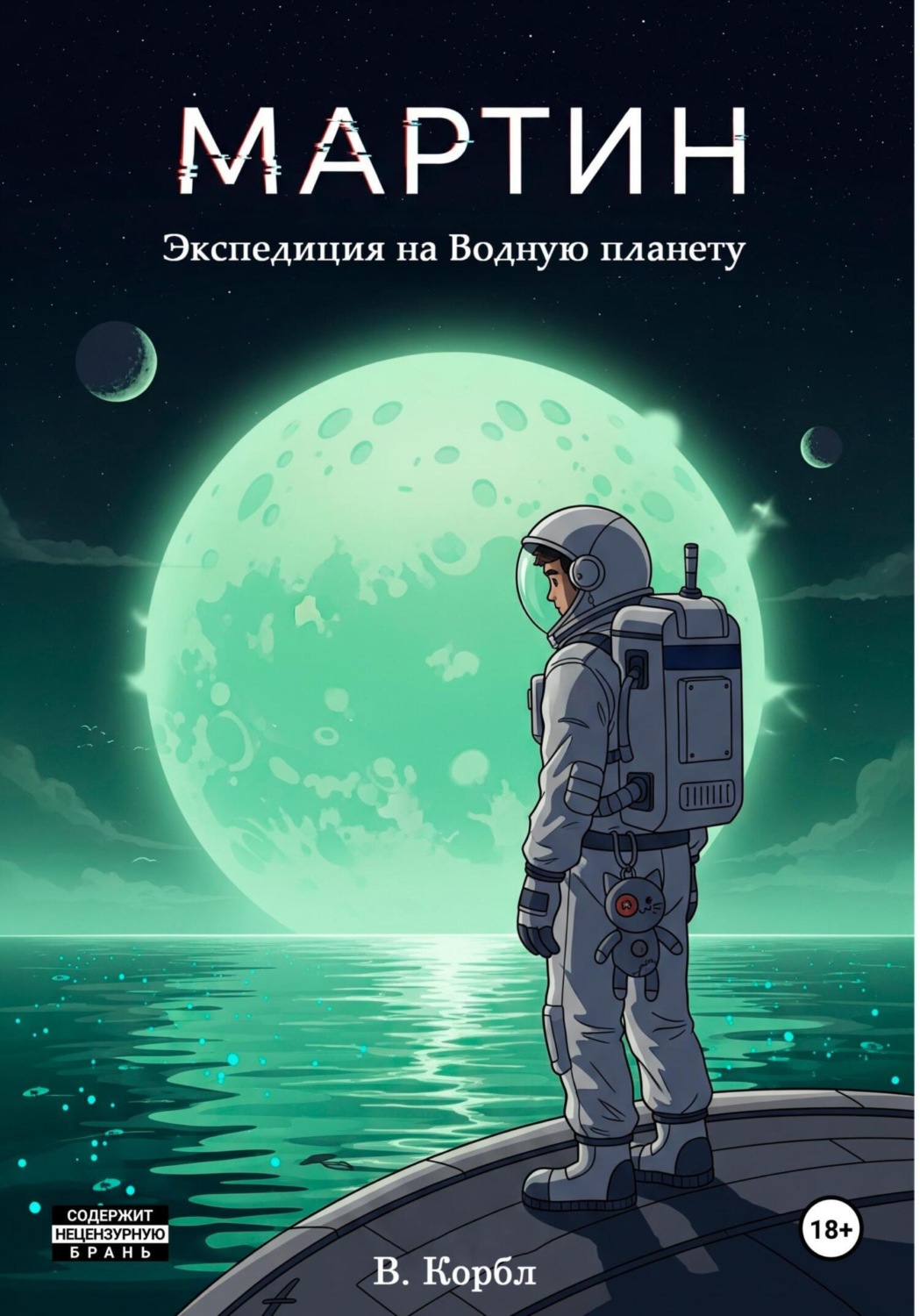 Обложка книги «Мартин. Экспедиция на Водную планету»