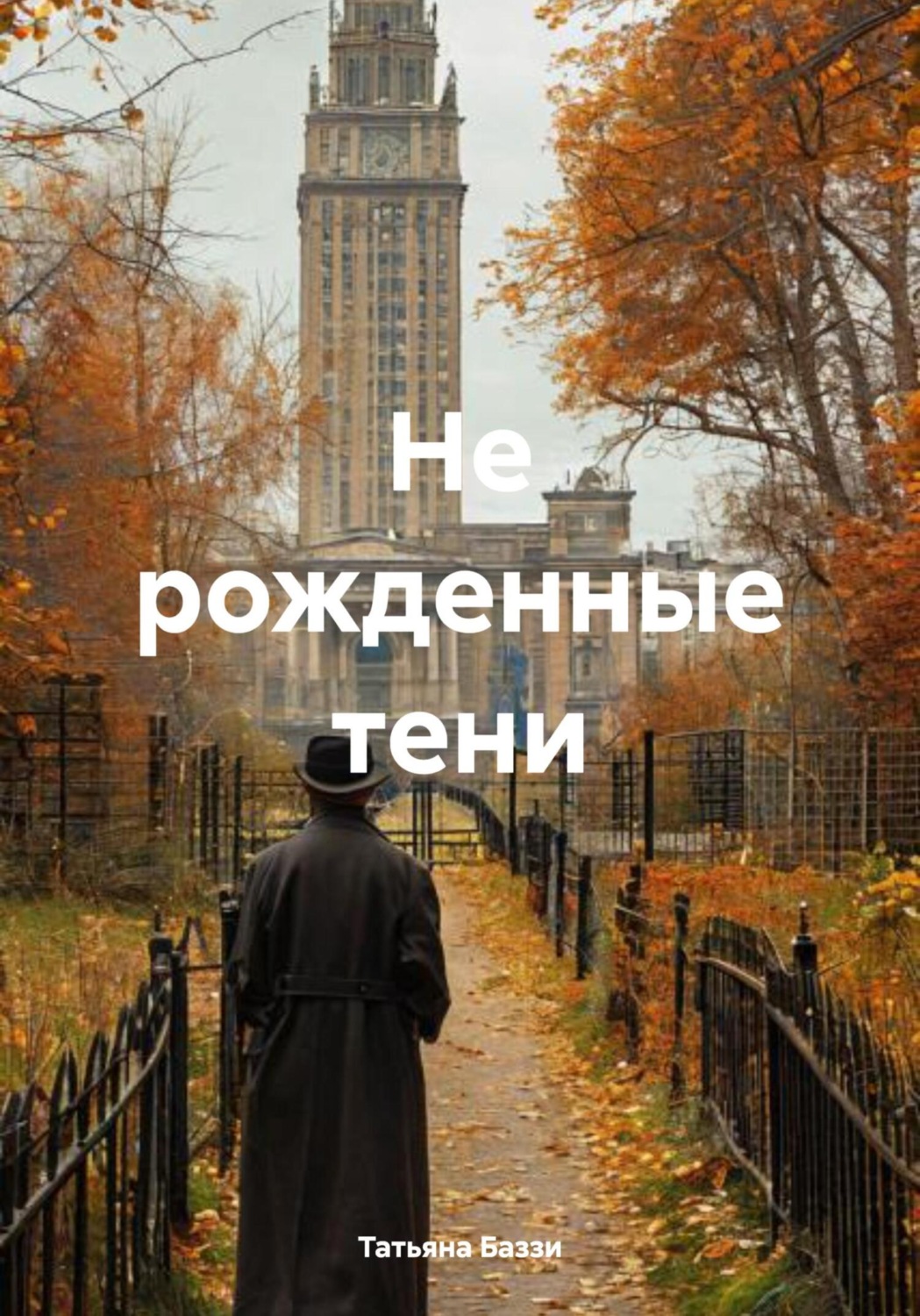 Обложка книги «Не рожденные тени»
