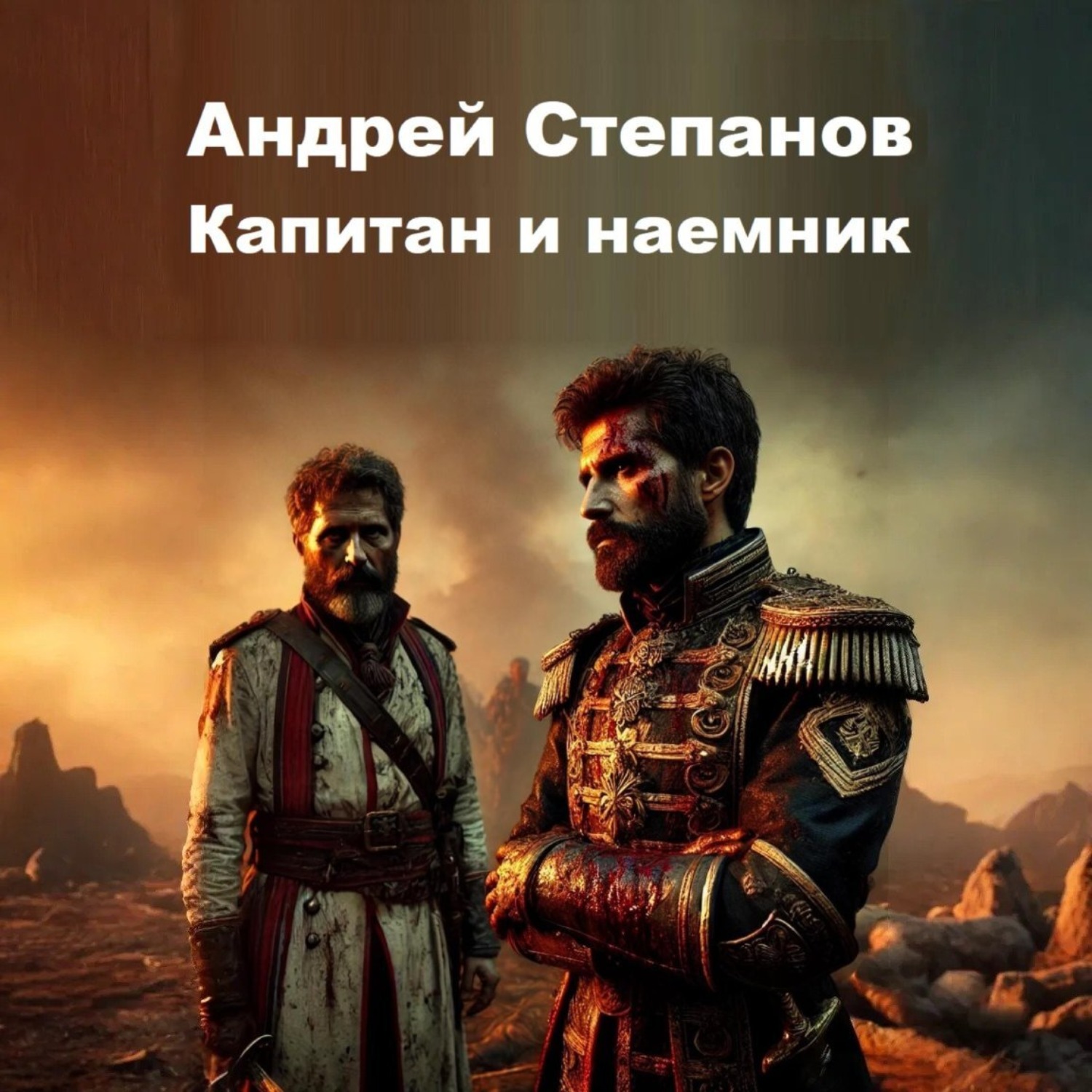 Обложка книги «Капитан и наемник»
